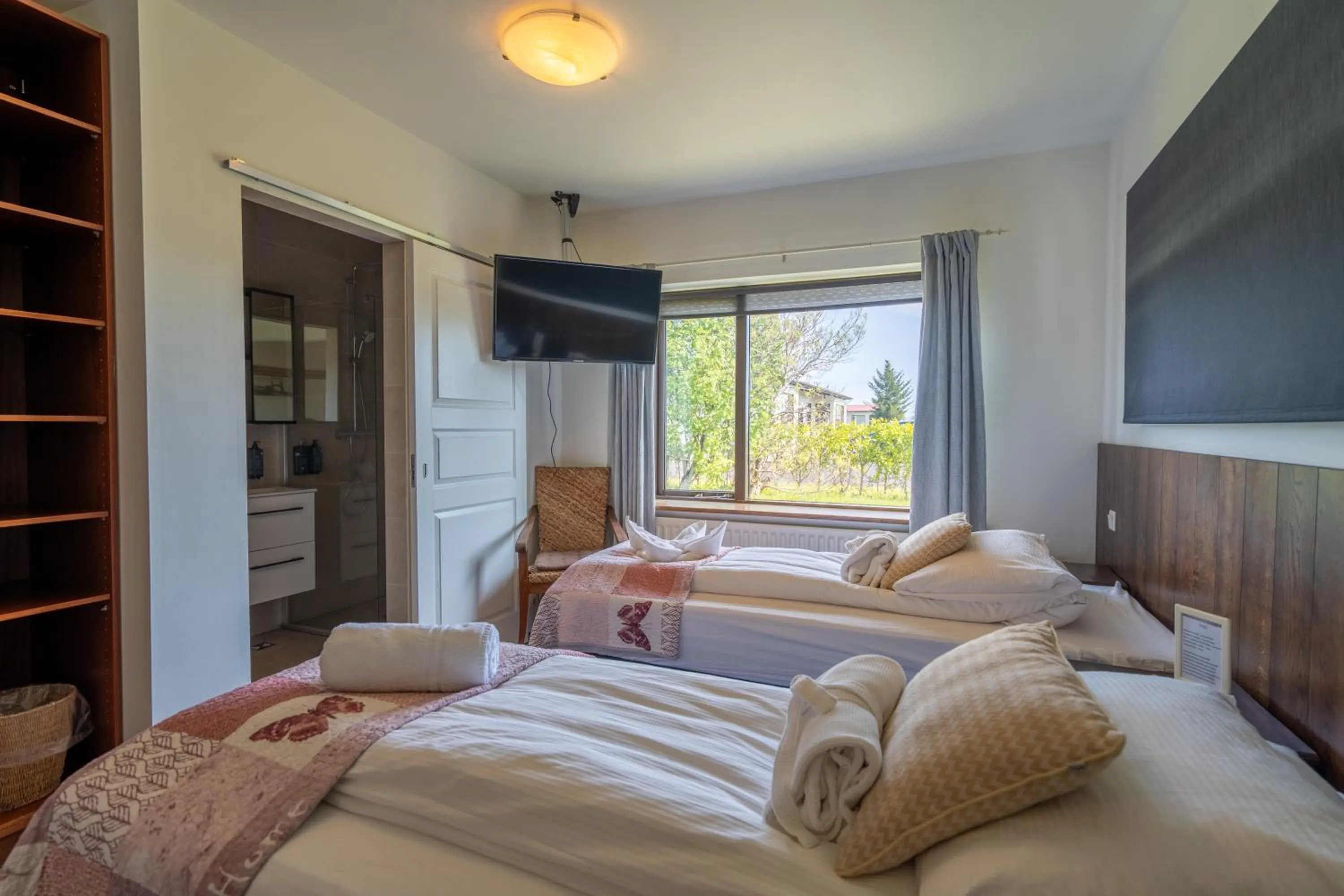 Bed in Hotel Skógá by EJ Hotels