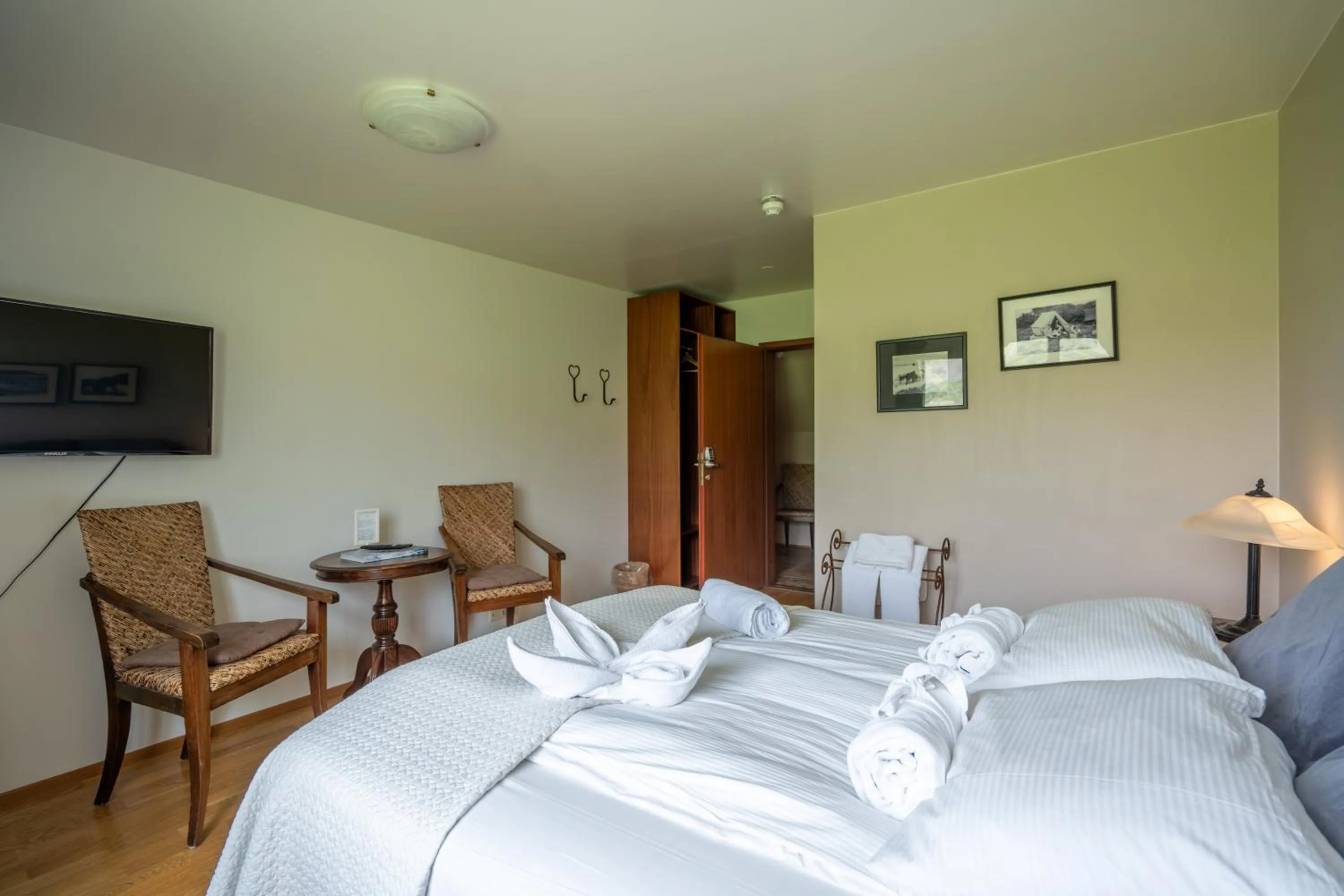 Bed in Hotel Skógá by EJ Hotels