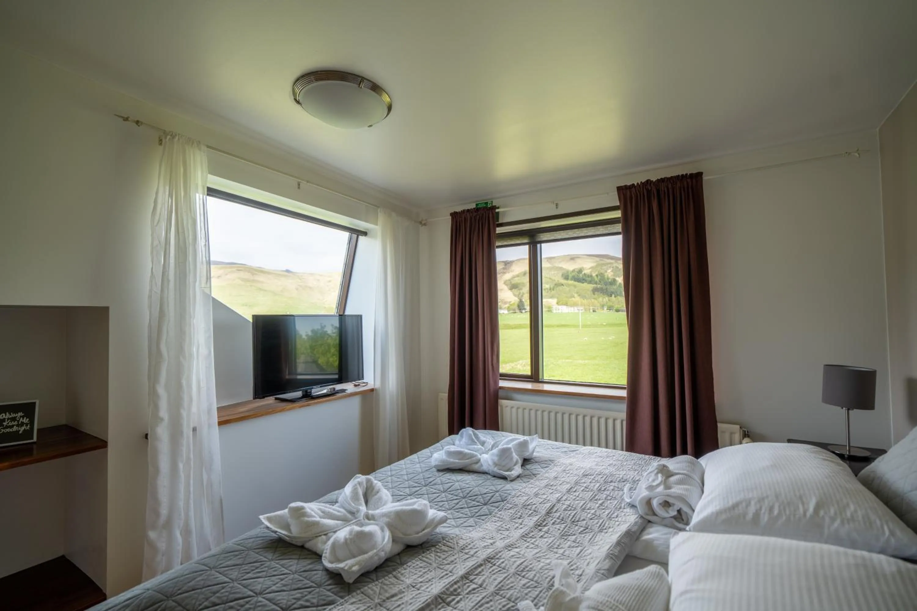 Bed in Hotel Skógá by EJ Hotels