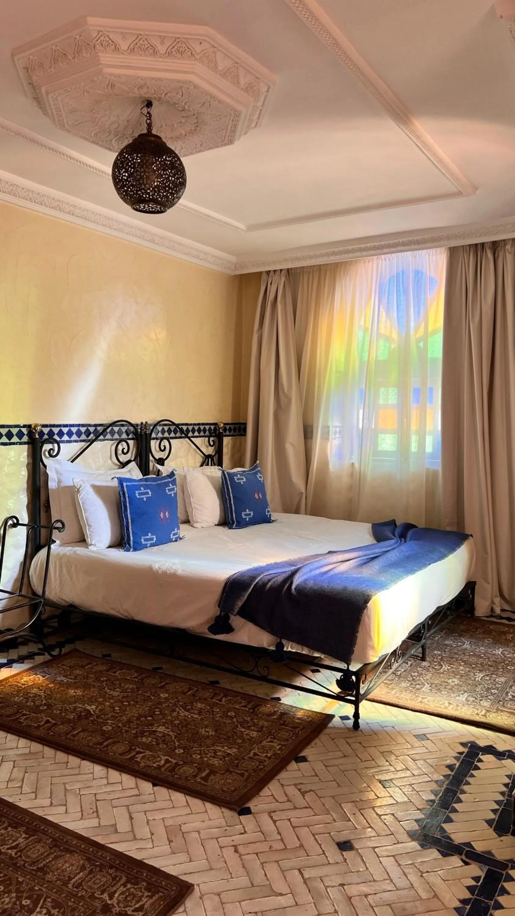 Bed in Riad Catalina