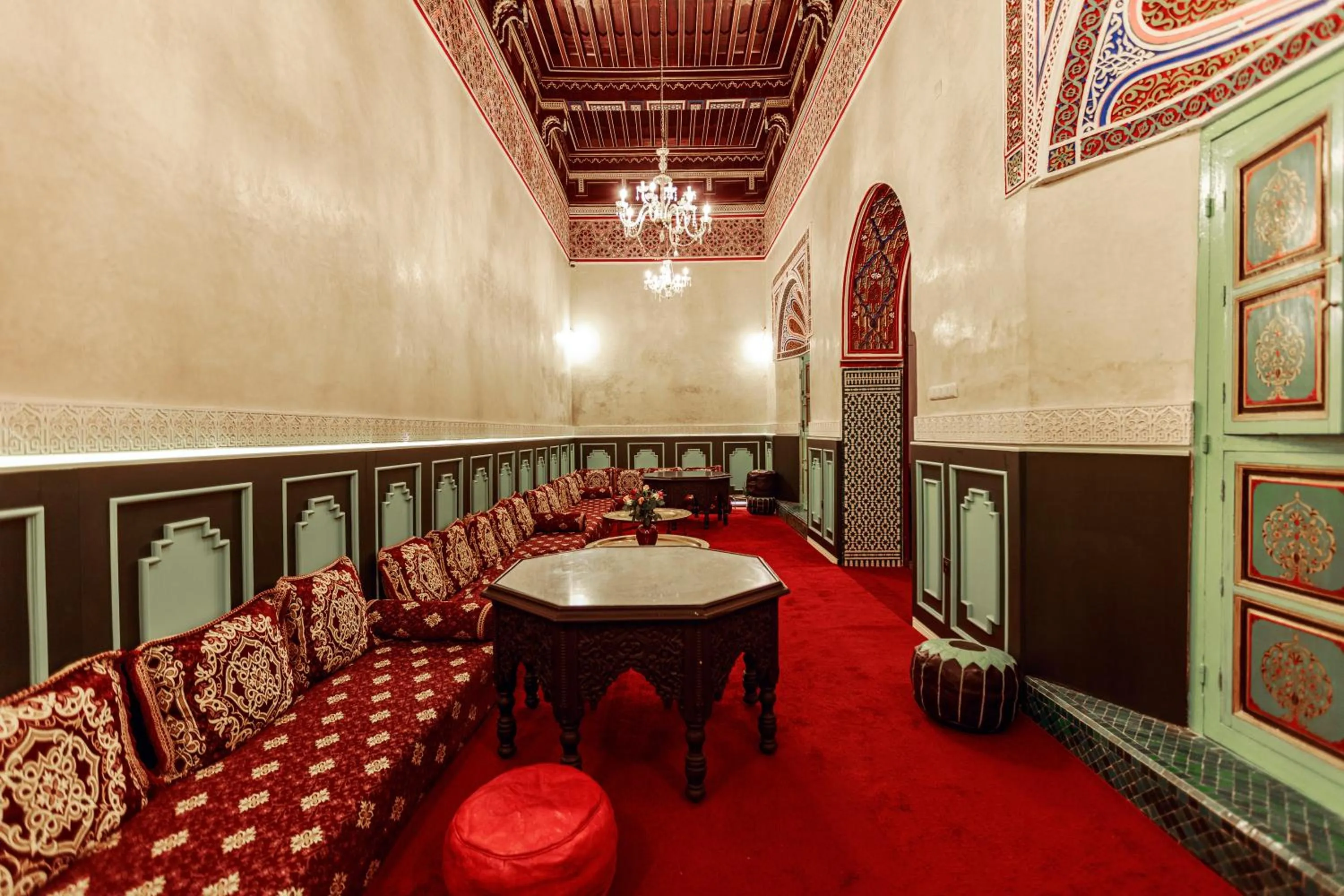 Living room in Riad Catalina