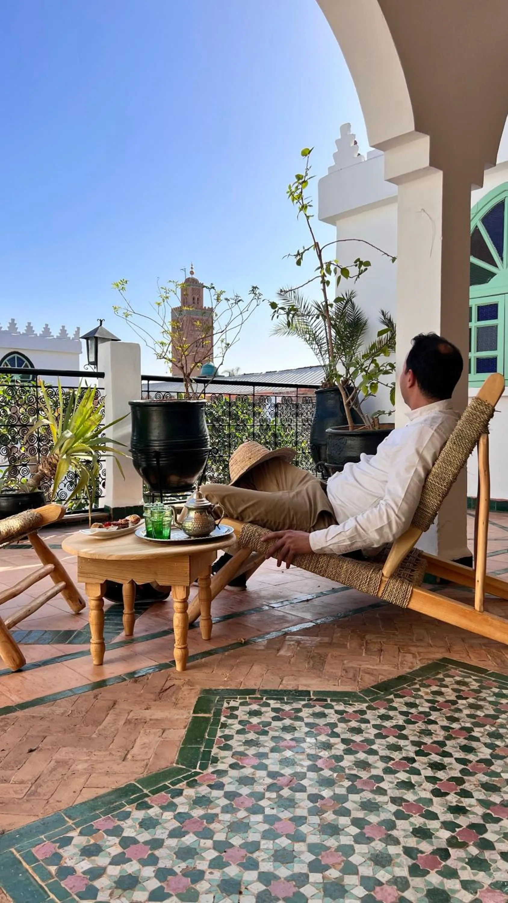 Patio in Riad Catalina