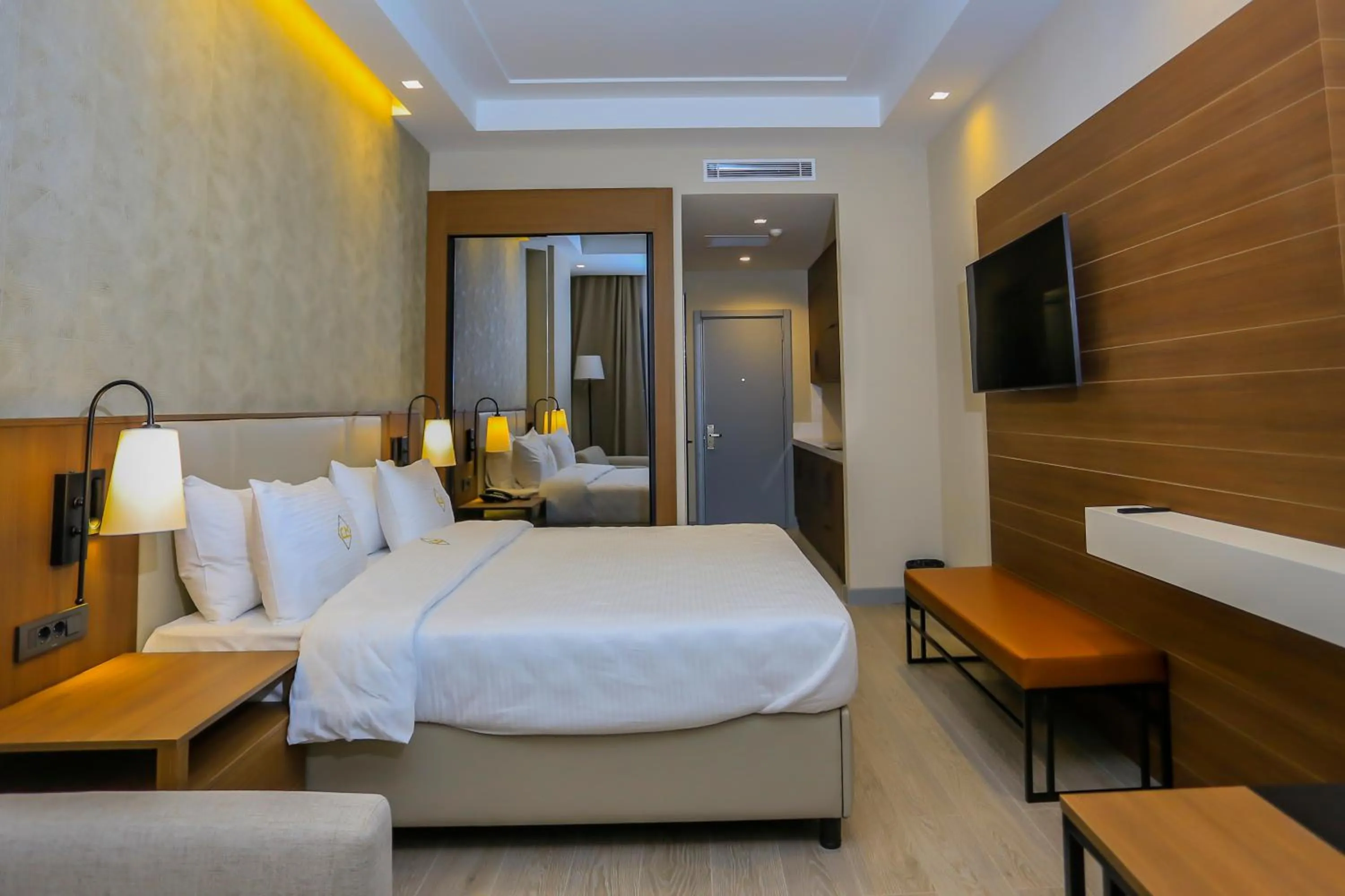 Bed in Citymax Hotel Baku
