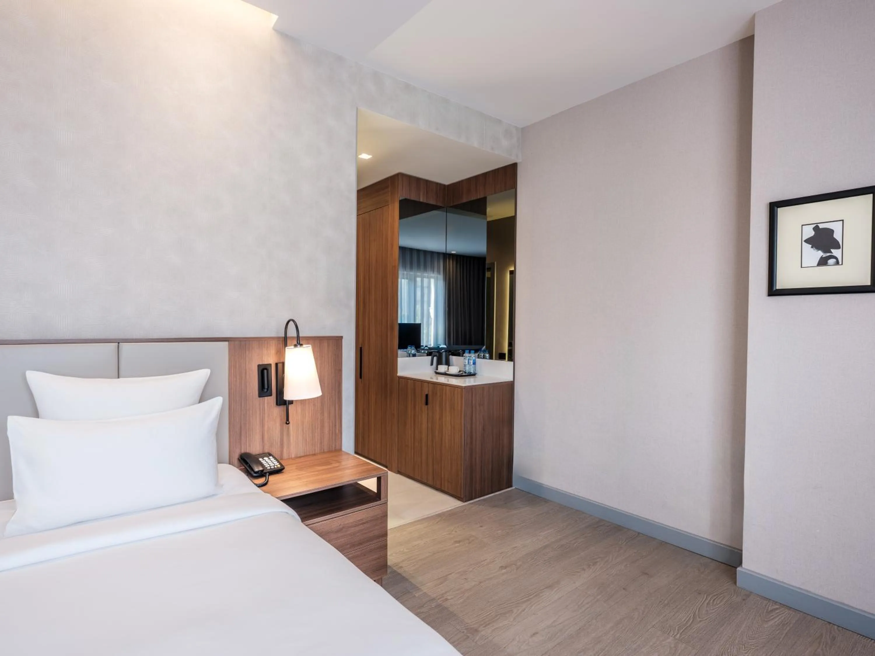 Bed in CityLife Boutique Hotel