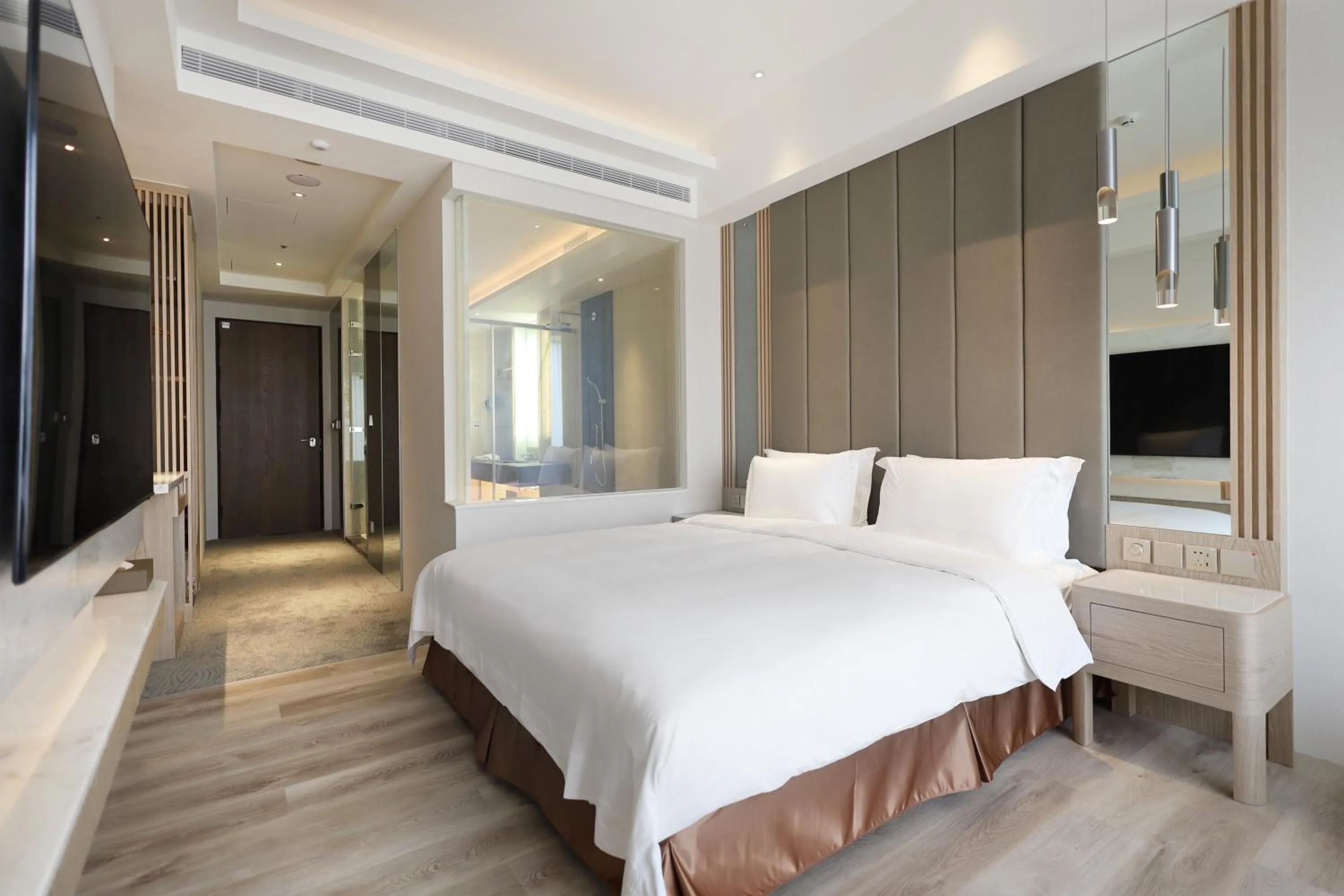 Bed in Gamalan Star Hotel