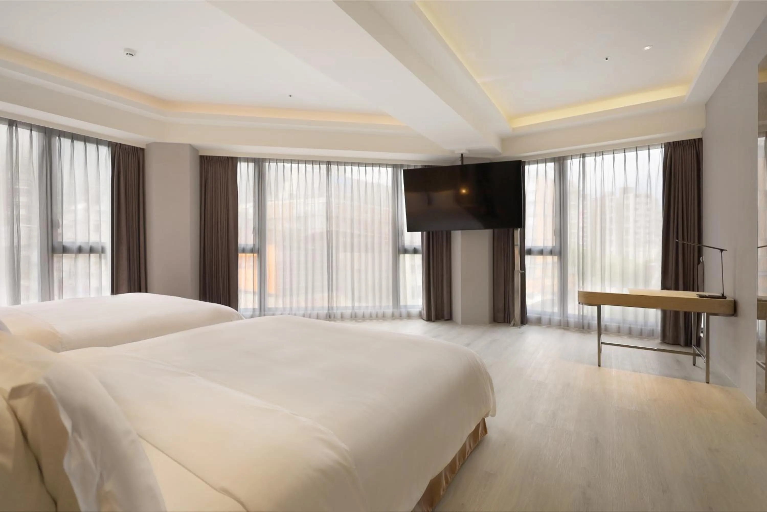 Bed in Gamalan Star Hotel