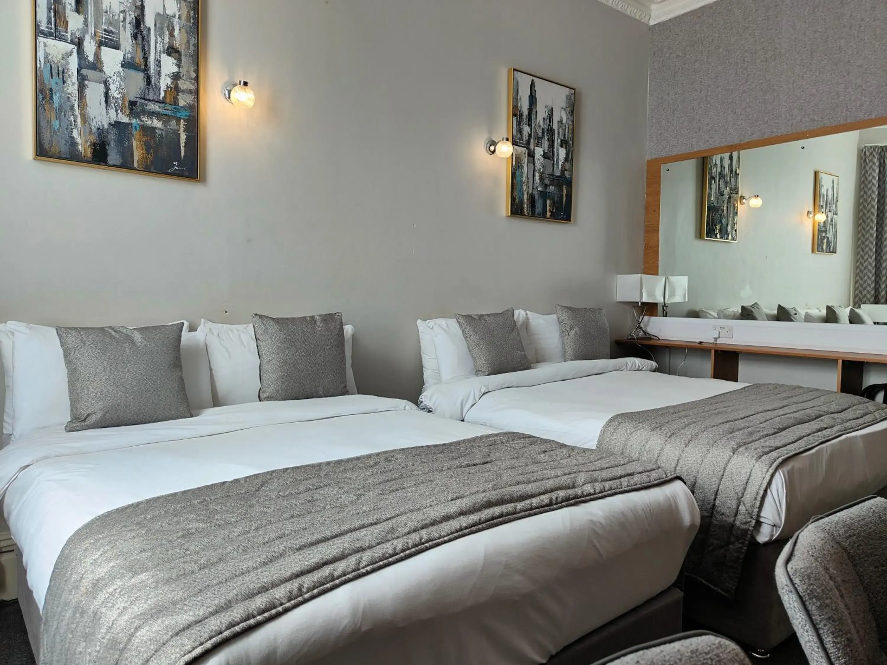 Deluxe Double Room with Two Double Beds in Hotels 24-7 - The Old Victoria Hotel Deluxe Double Room with Two Double Beds in Hotels 24-7 - The Old Victoria Hotel