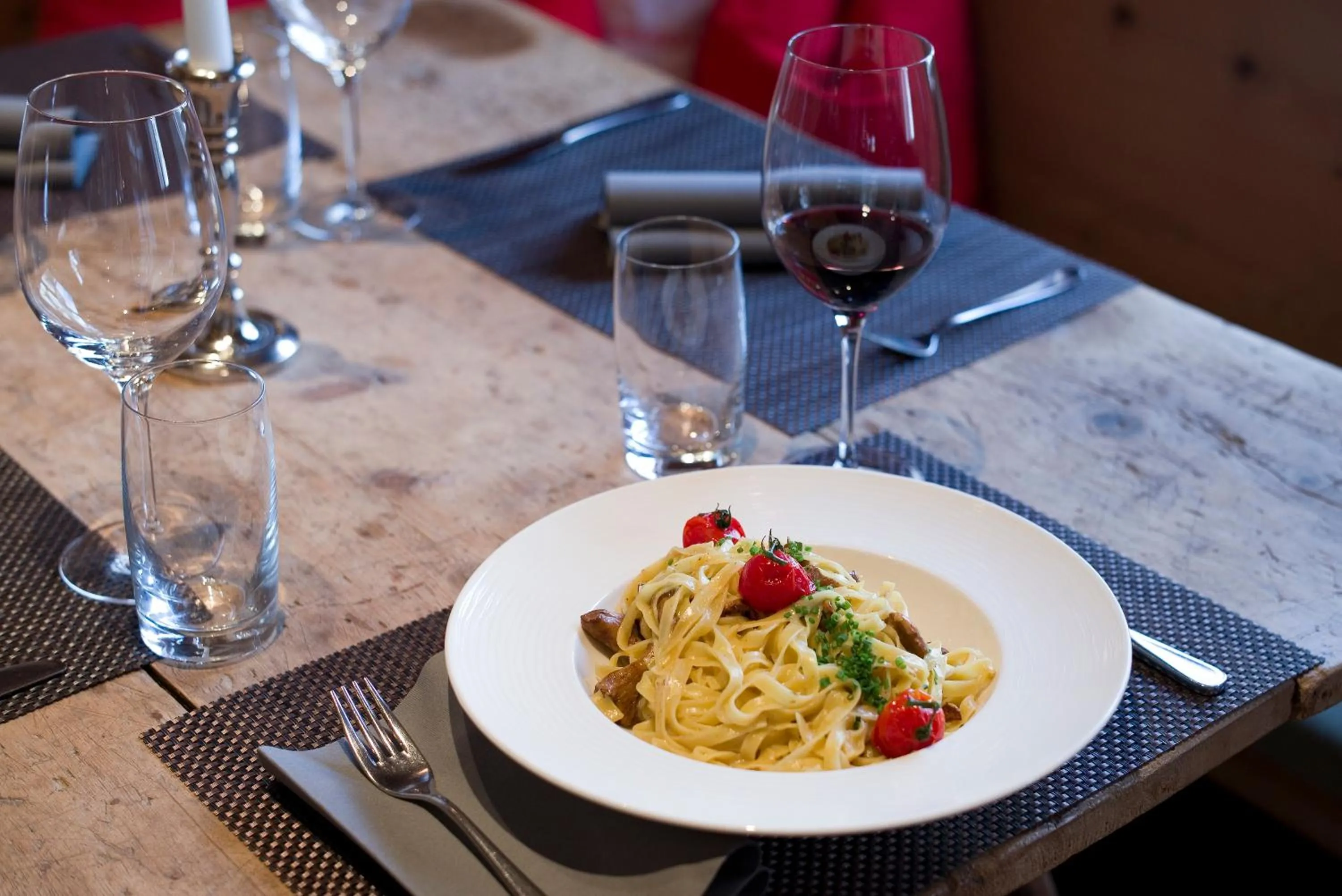 Food and drinks in Alpengasthof Crusch Alba ed Alvetern, S-charl