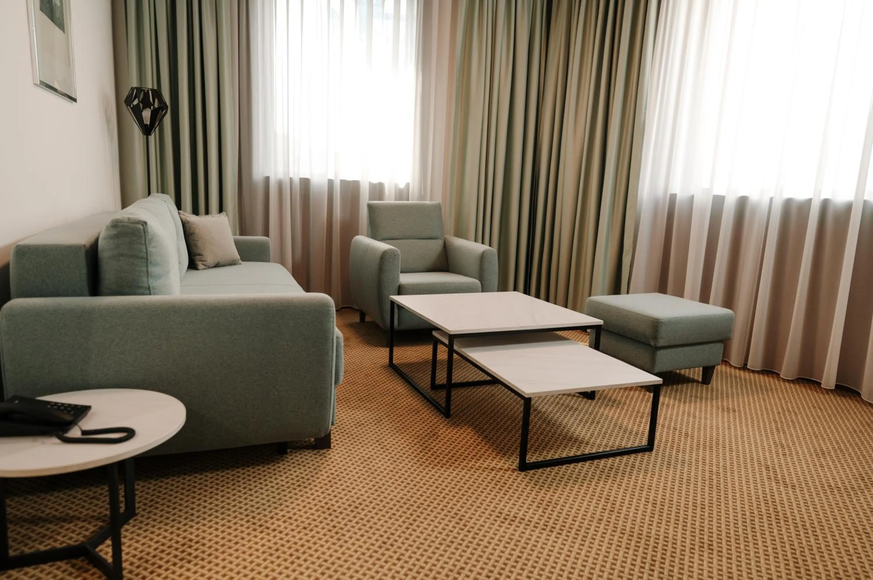 Living room in Hotel Slavija Lux