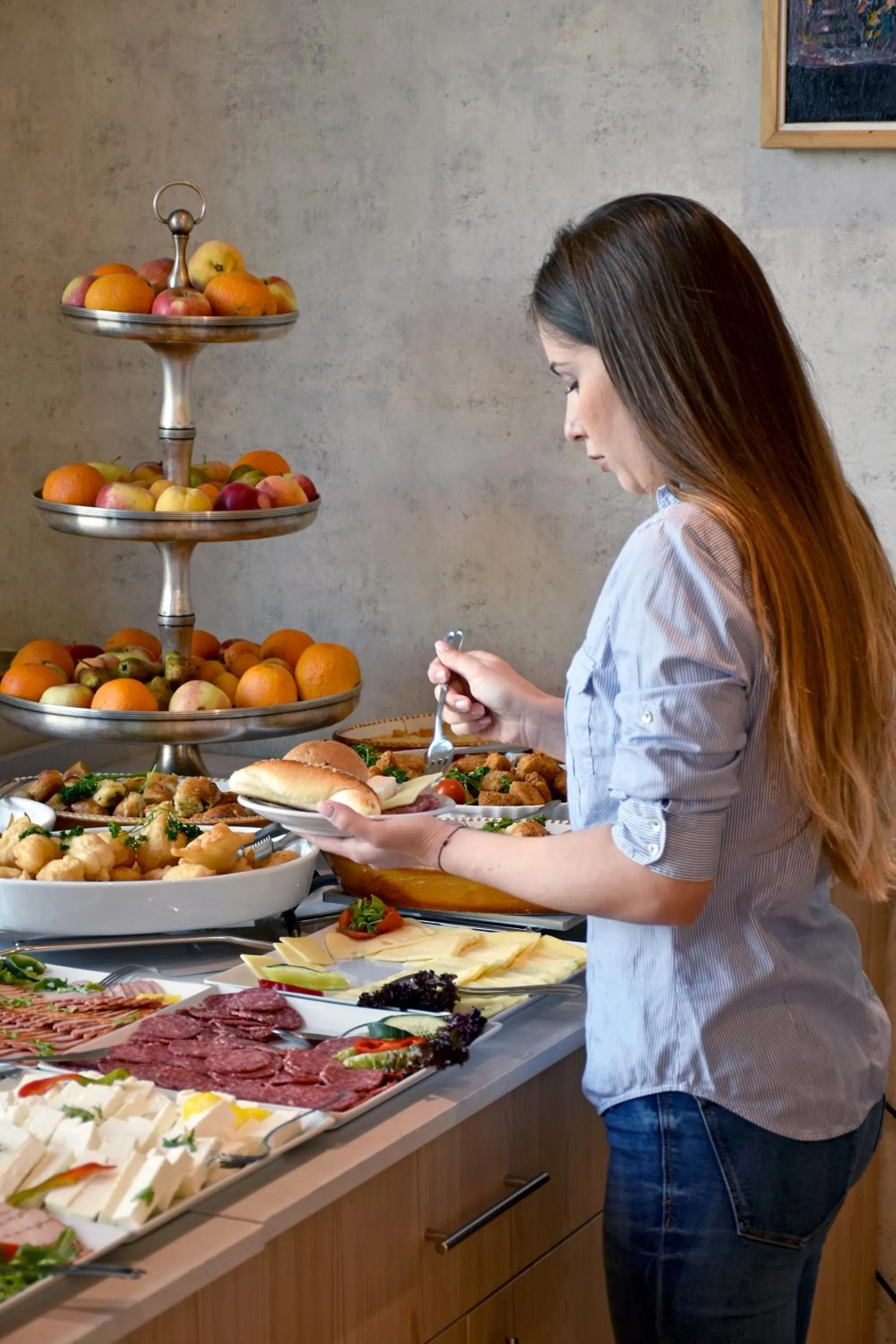 Breakfast in Hotel Slavija Lux