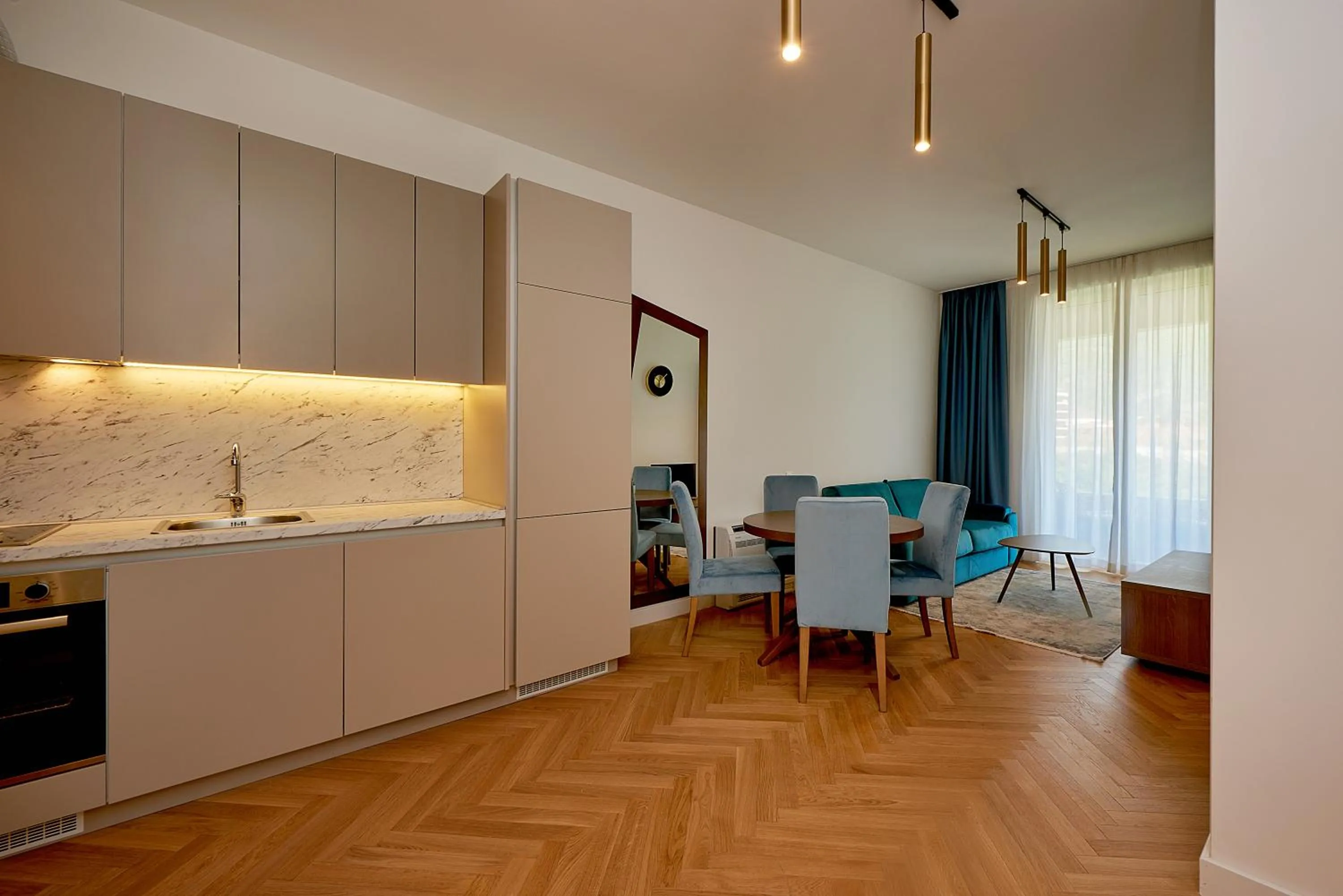 Kitchen or kitchenette in Skyline resort