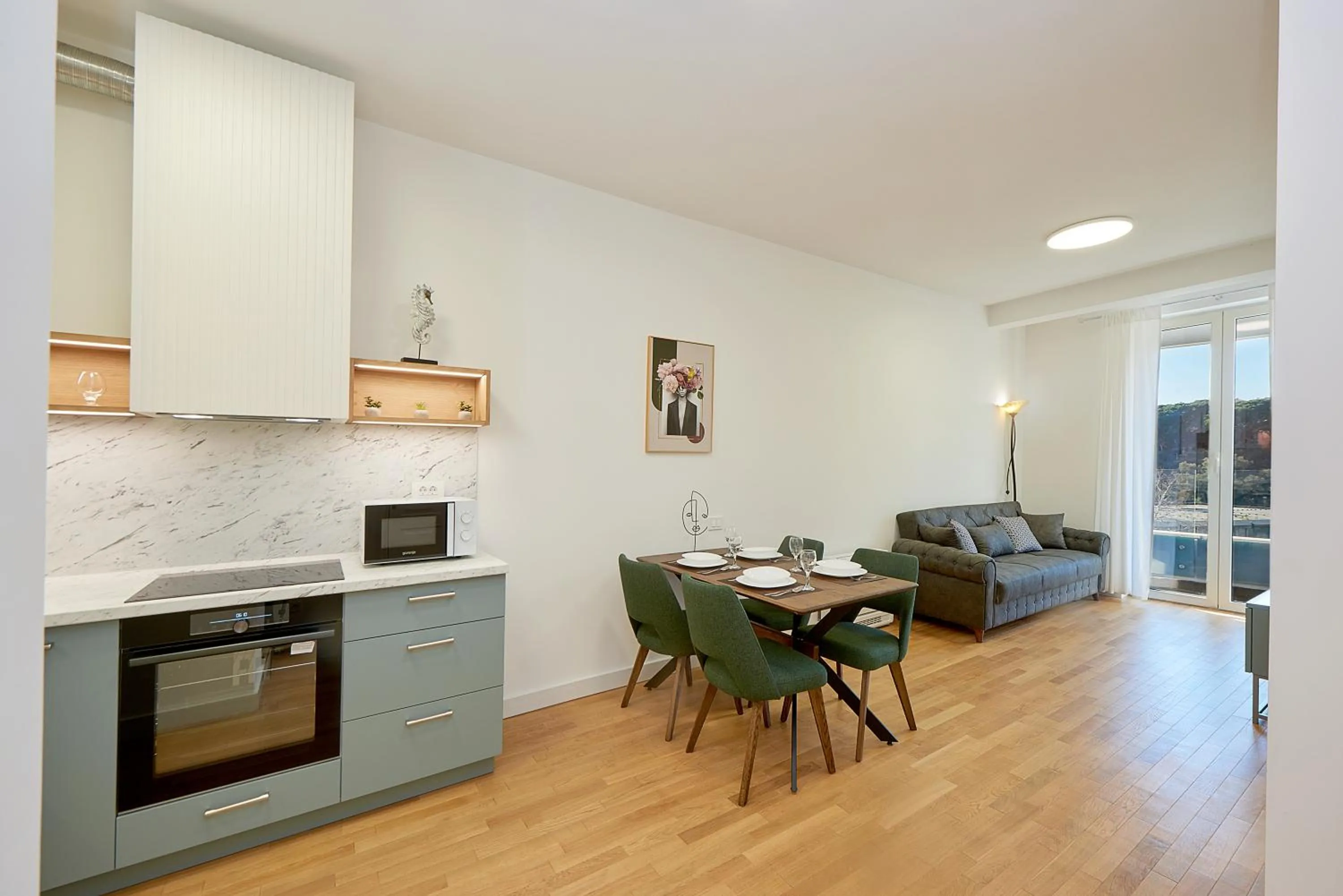 Kitchen or kitchenette in Skyline resort