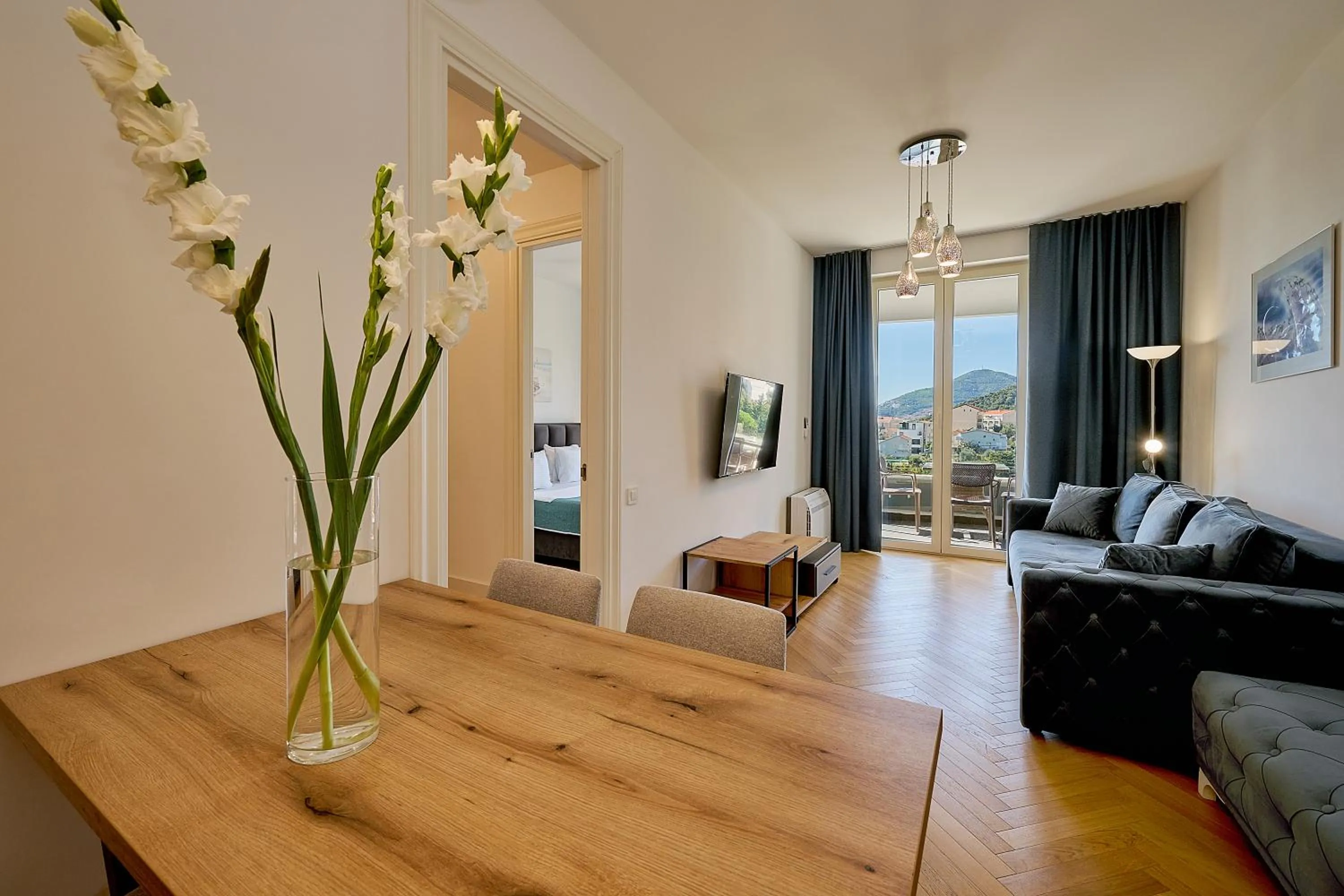 Living room in Skyline resort