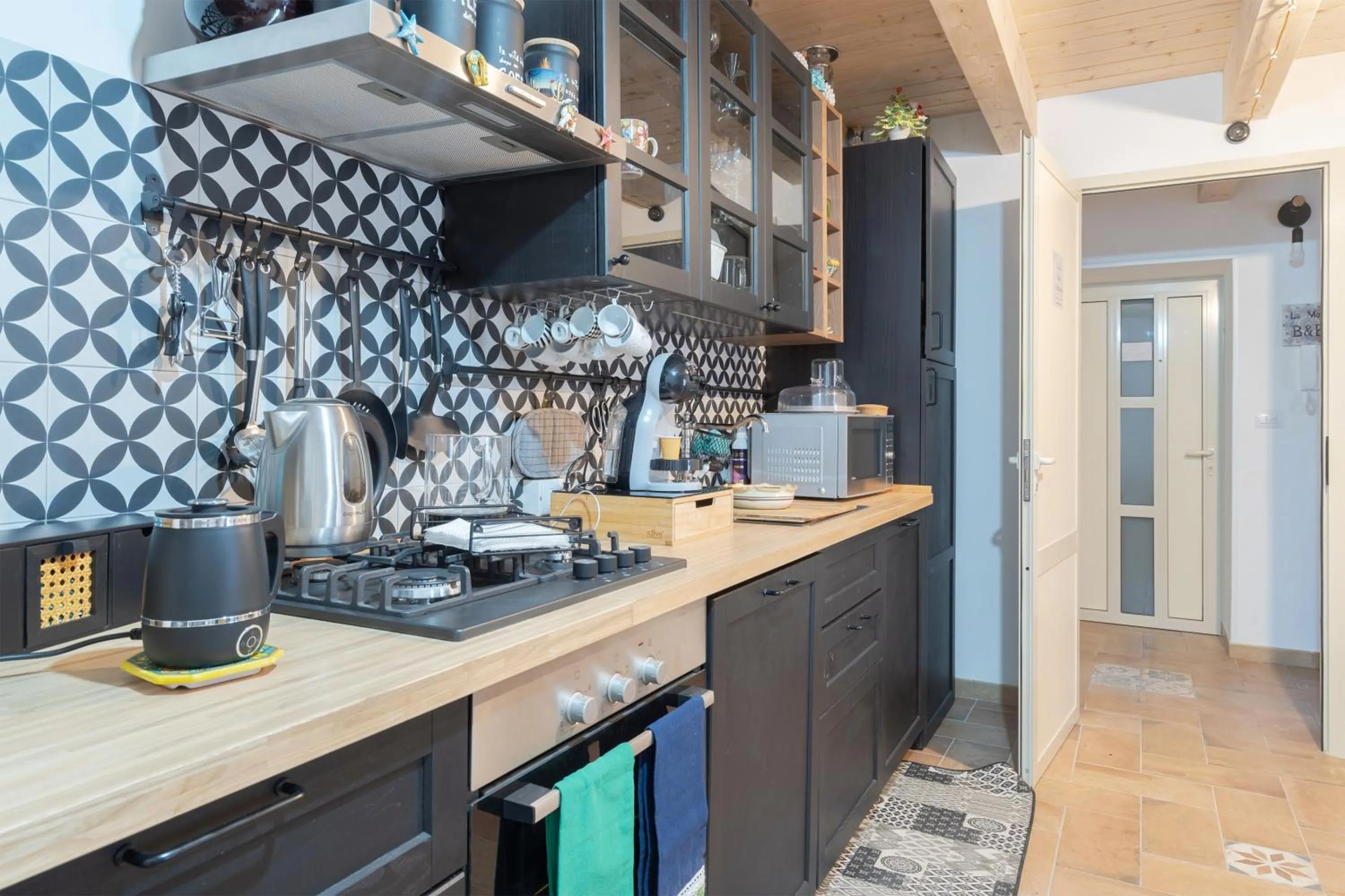 Kitchen or kitchenette, Kitchen/Kitchenette in La Mora B&b