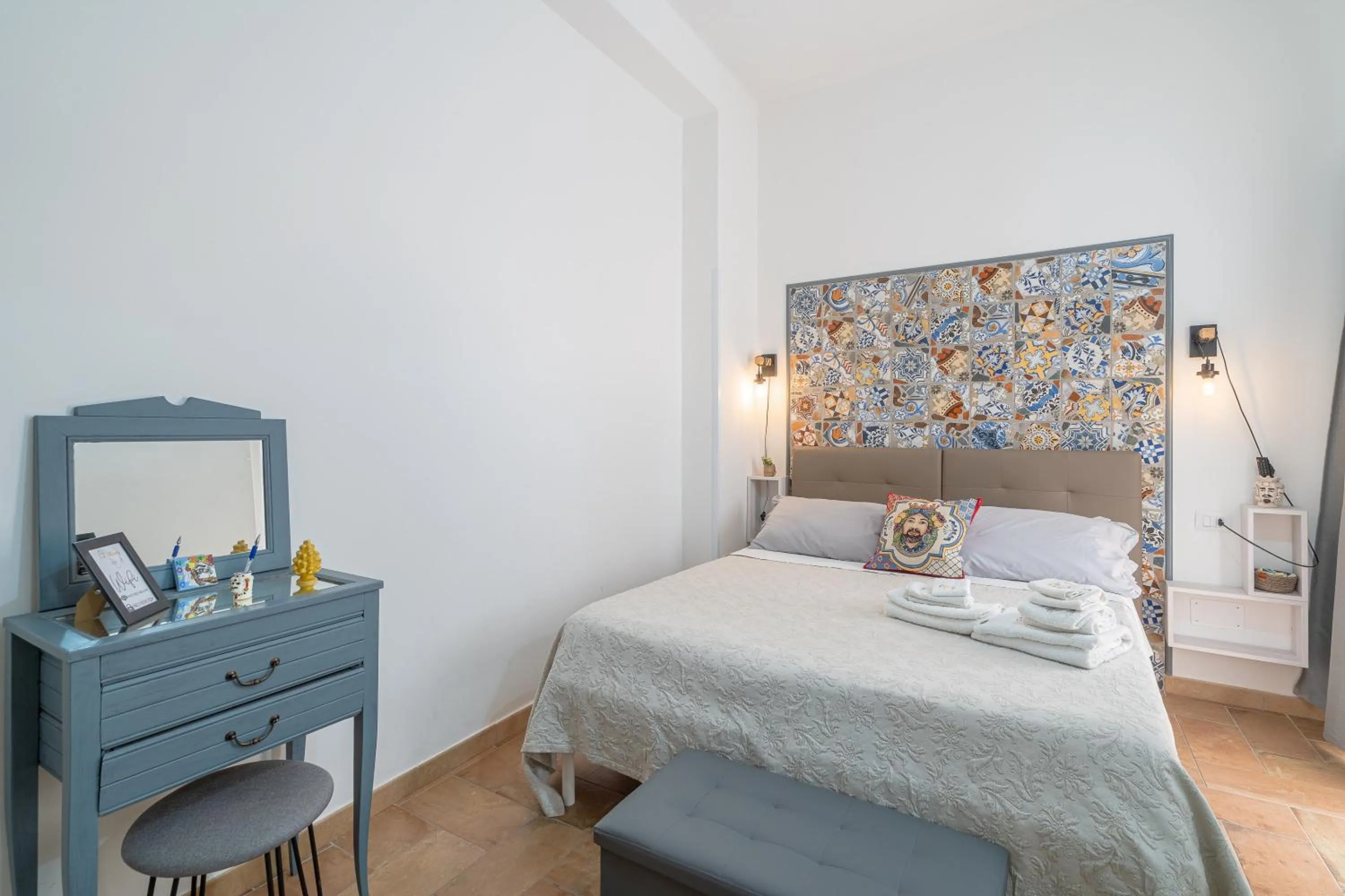 Photo of the whole room, Bed in La Mora B&b