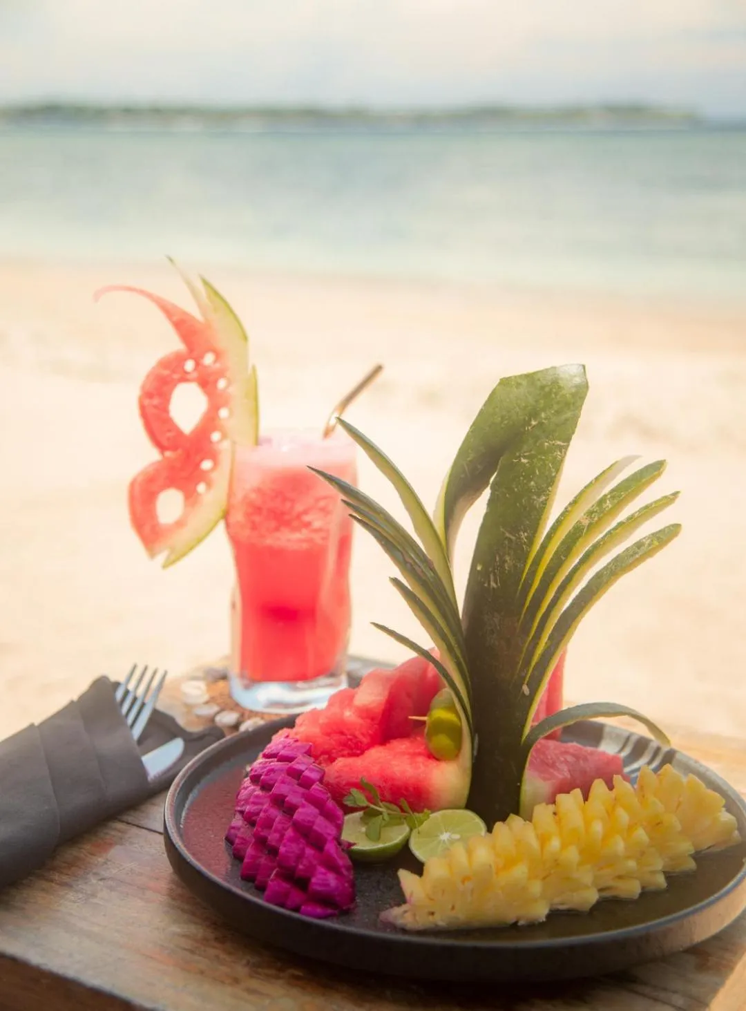 Natural landscape in Hakuna Matata Resort Gili Air