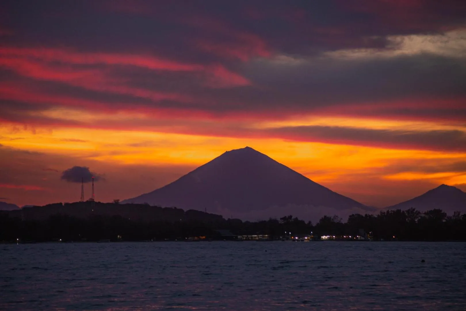 Natural landscape in Hakuna Matata Resort Gili Air