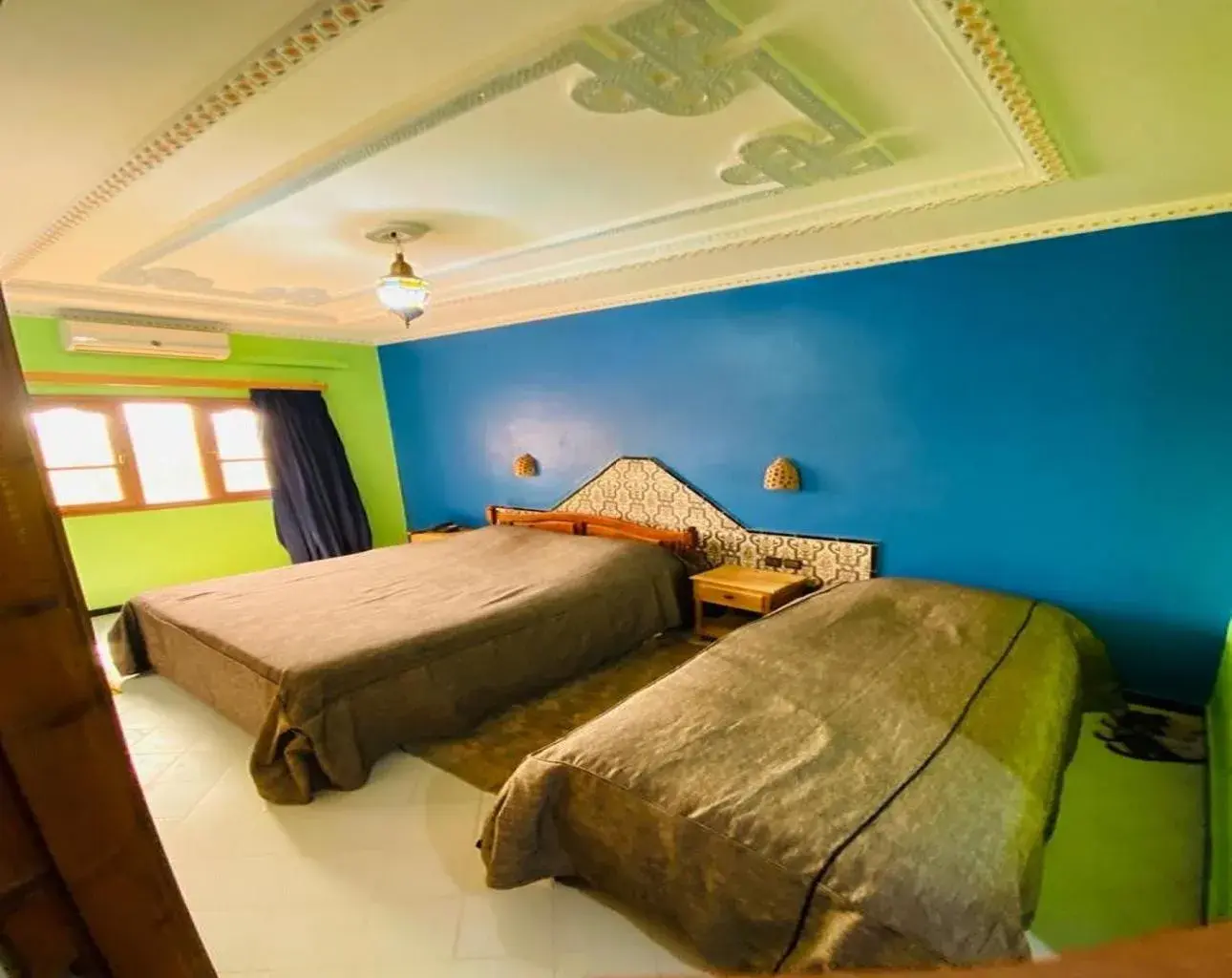 Twin Room with Balcony - single occupancy in La Perle Du Drâa Twin Room with Balcony - single occupancy in La Perle Du Drâa