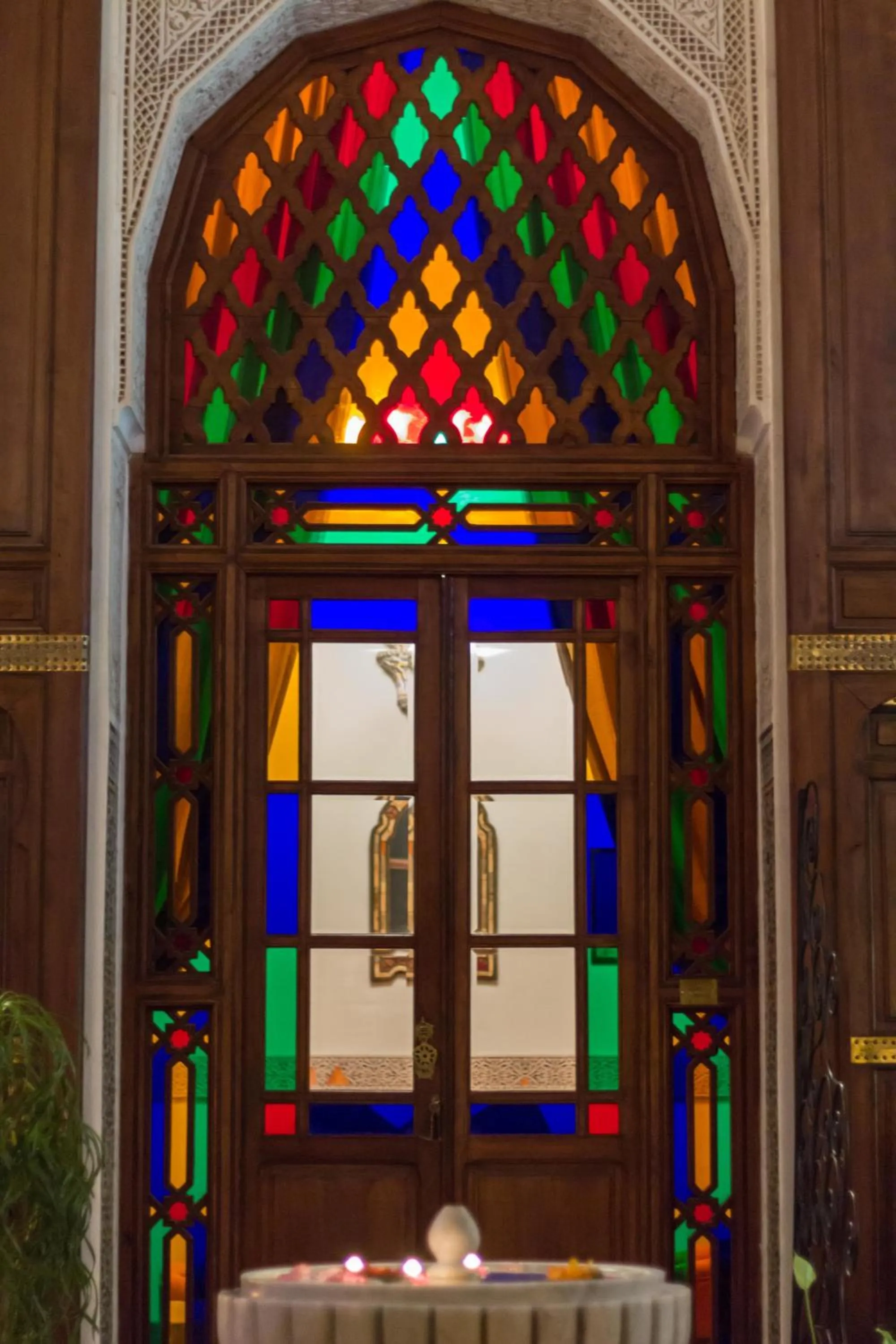 Decorative detail in Riad Norma