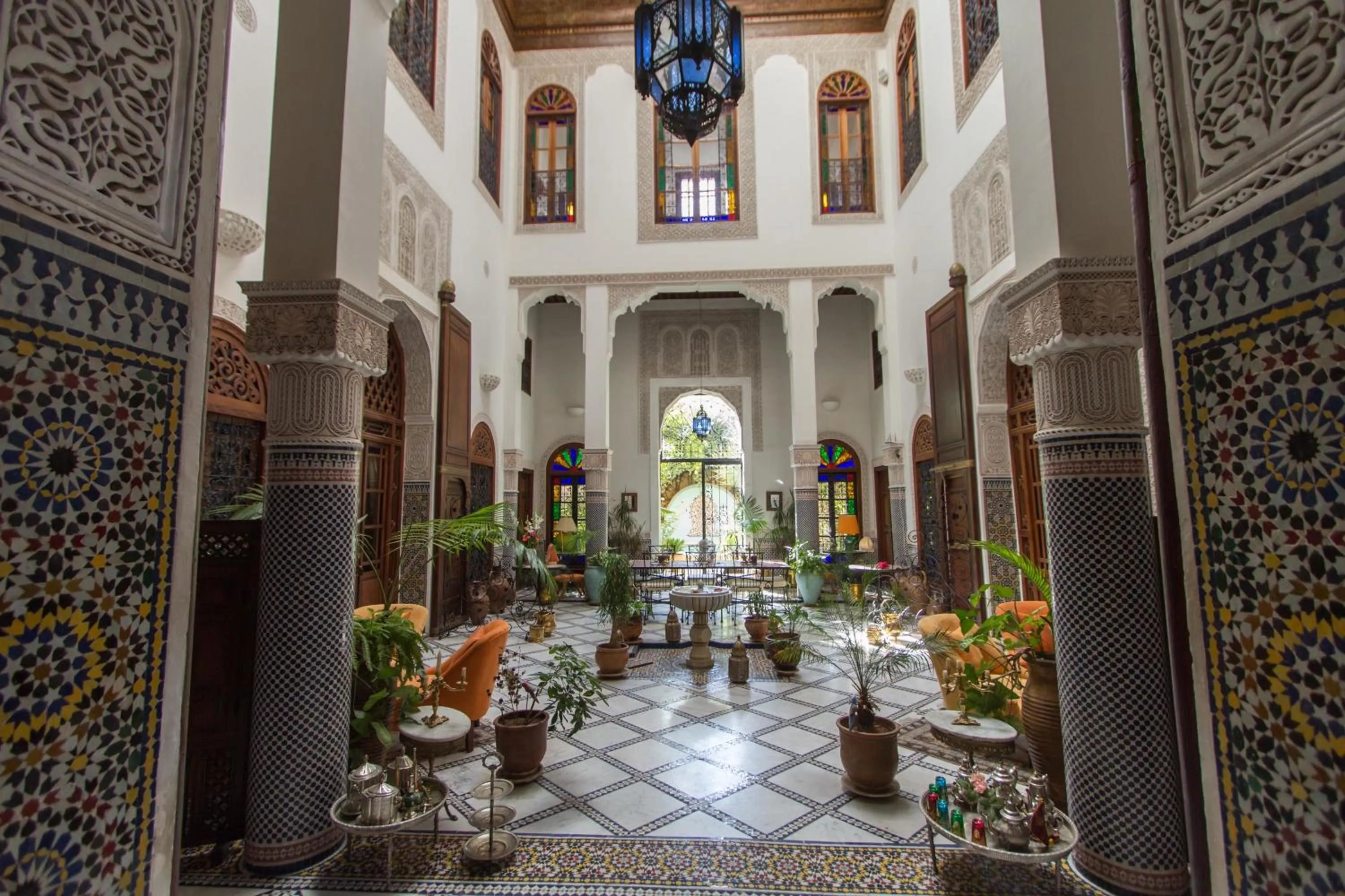Patio in Riad Norma