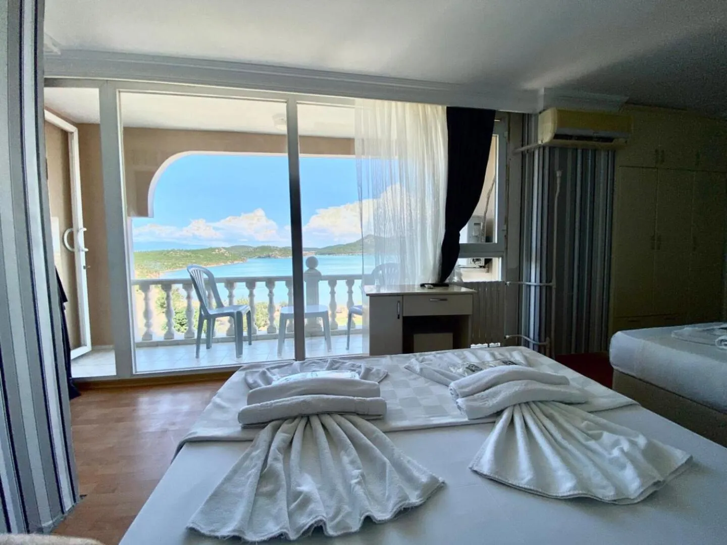 Bed in Tabiat Park Hotel Ayvalik