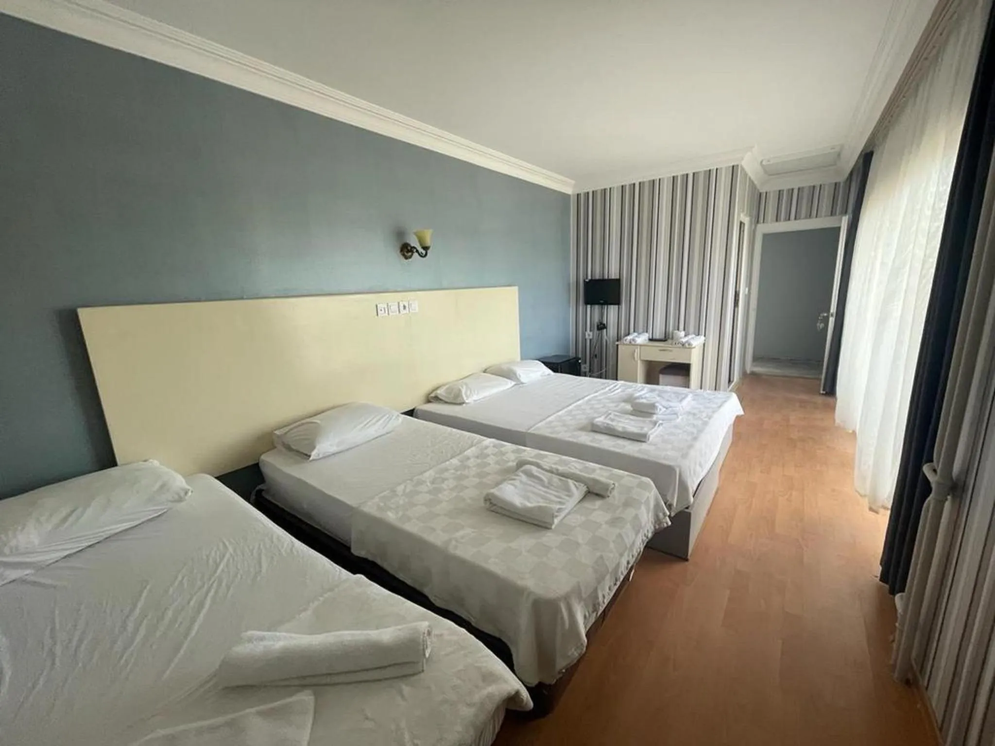Bed in Tabiat Park Hotel Ayvalik