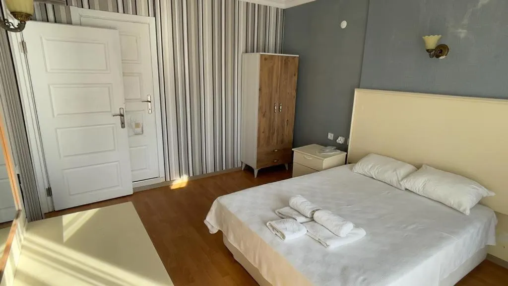 Bed in Tabiat Park Hotel Ayvalik