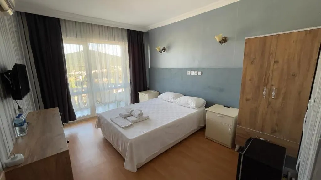 Bed in Tabiat Park Hotel Ayvalik