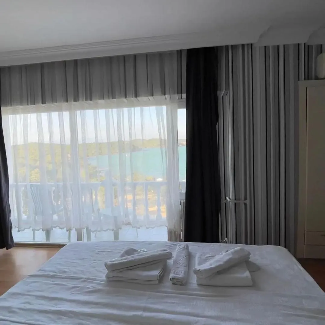 Bed in Tabiat Park Hotel Ayvalik