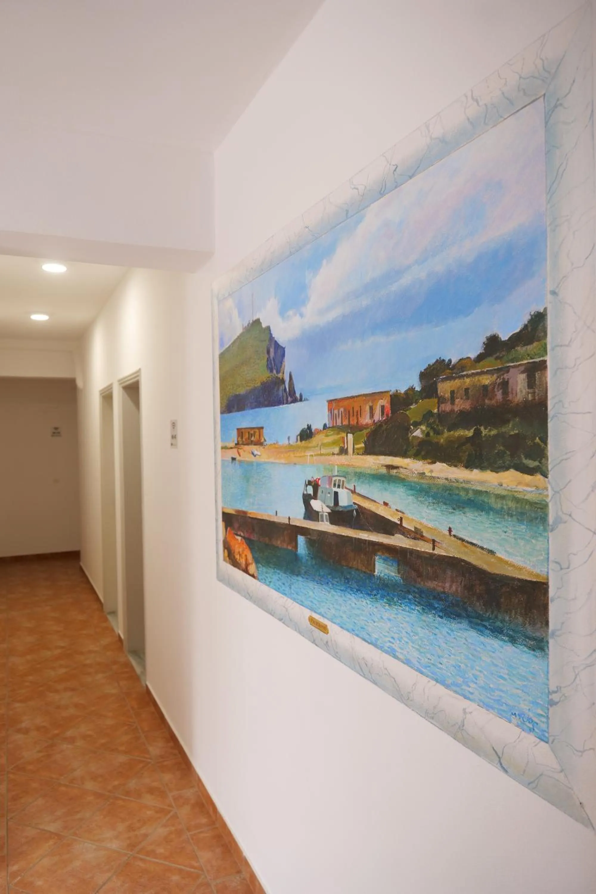 Decorative detail in Mema Rooms