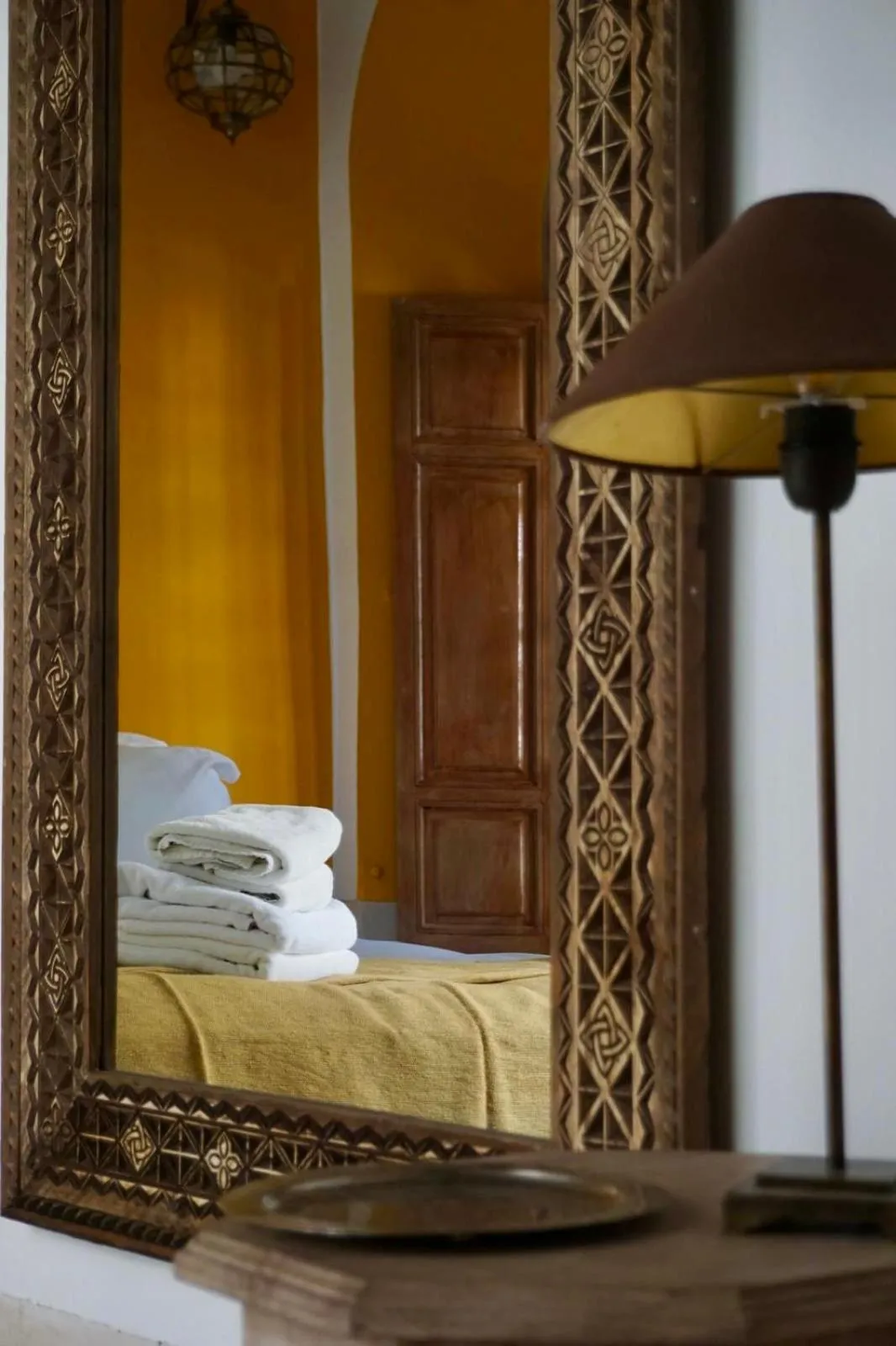 Bed in Riad Tzarra