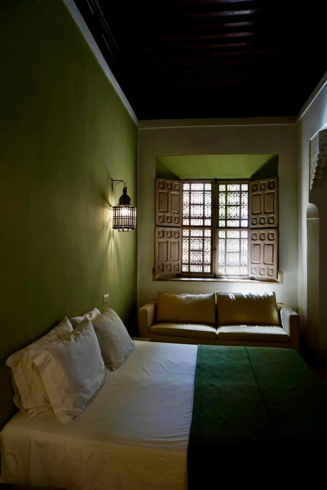 Bed in Riad Tzarra