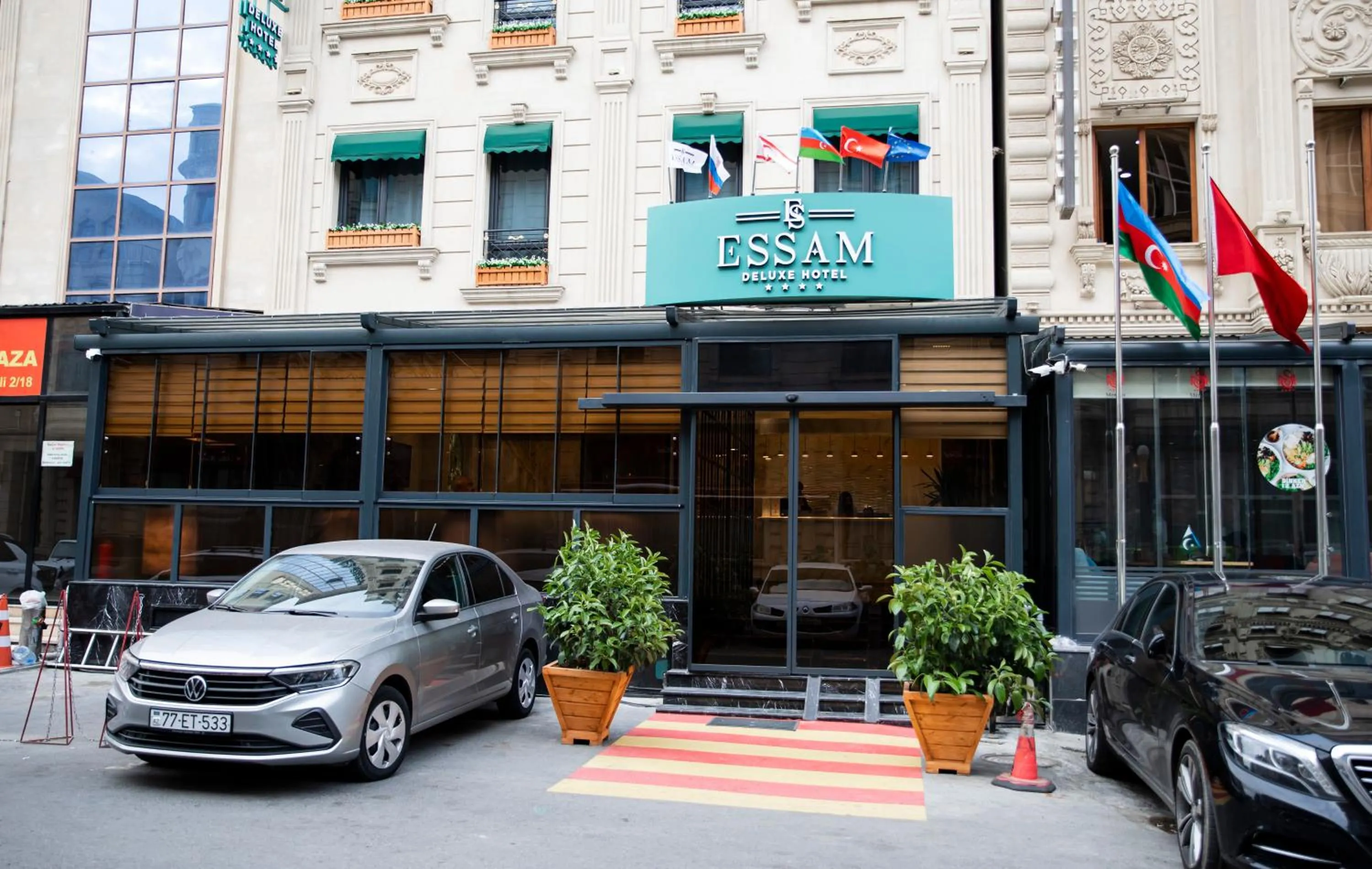 Property building in Essam Deluxe Hotel