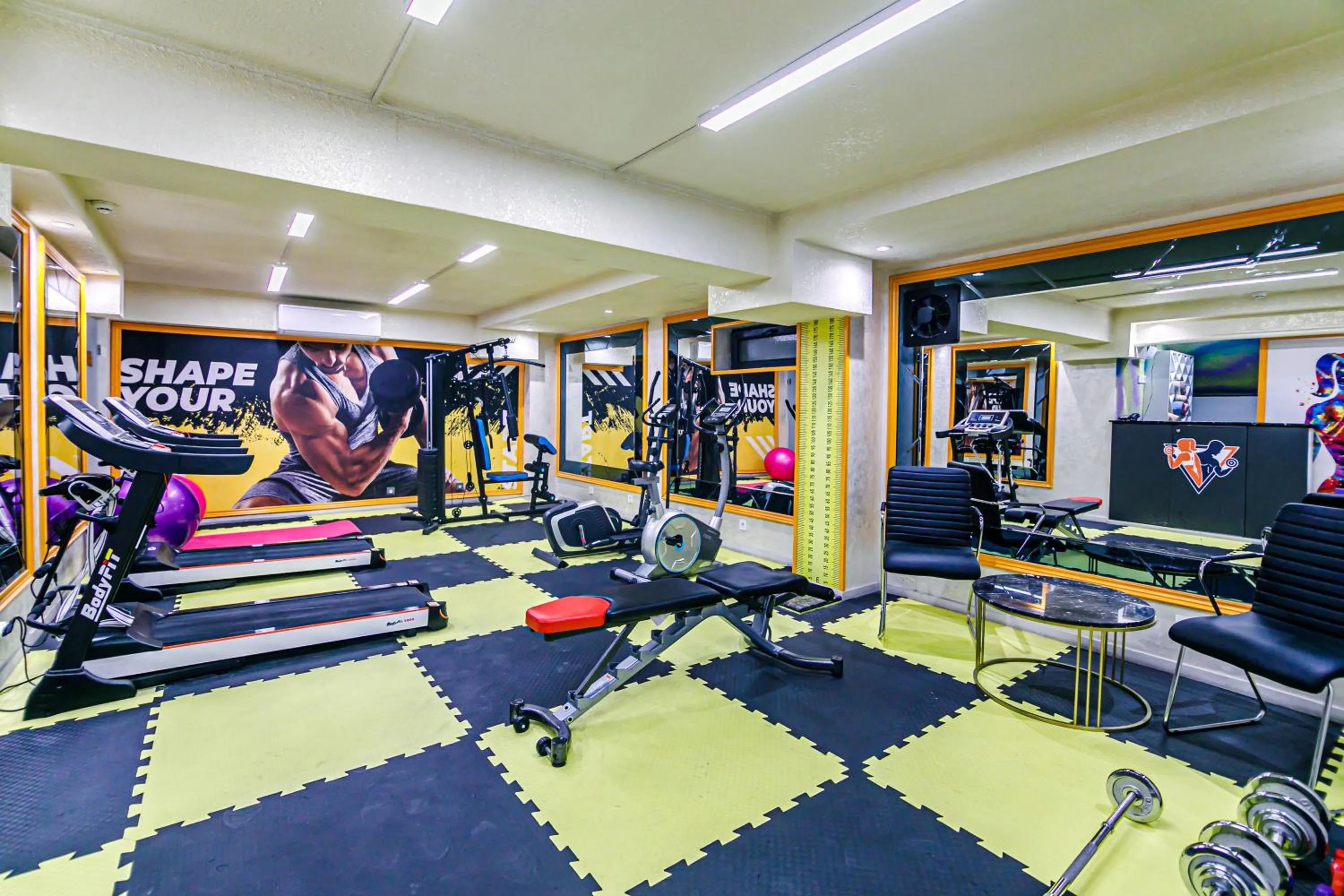 Fitness centre/facilities in Essam Deluxe Hotel