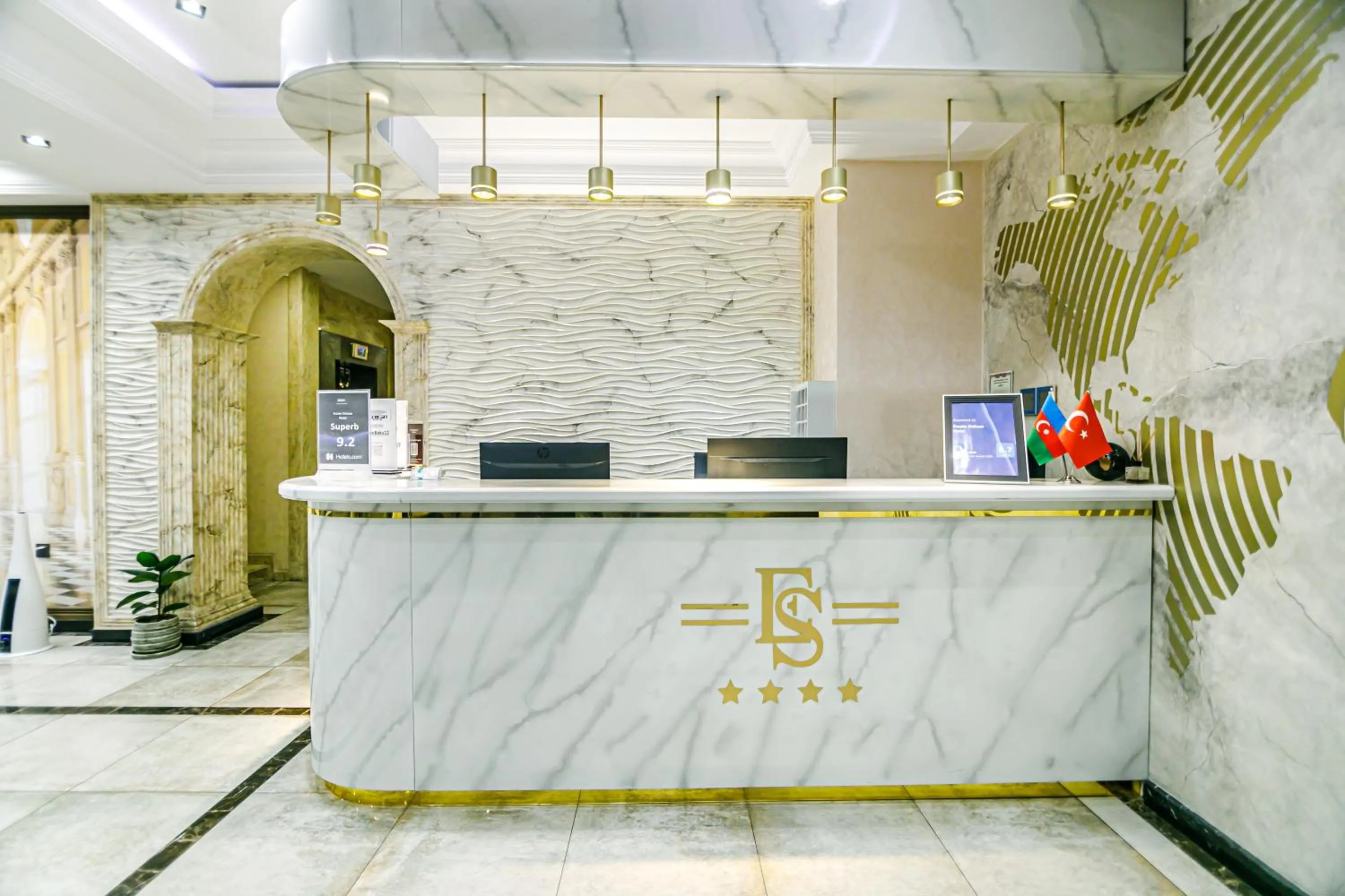 Lobby or reception in Essam Deluxe Hotel