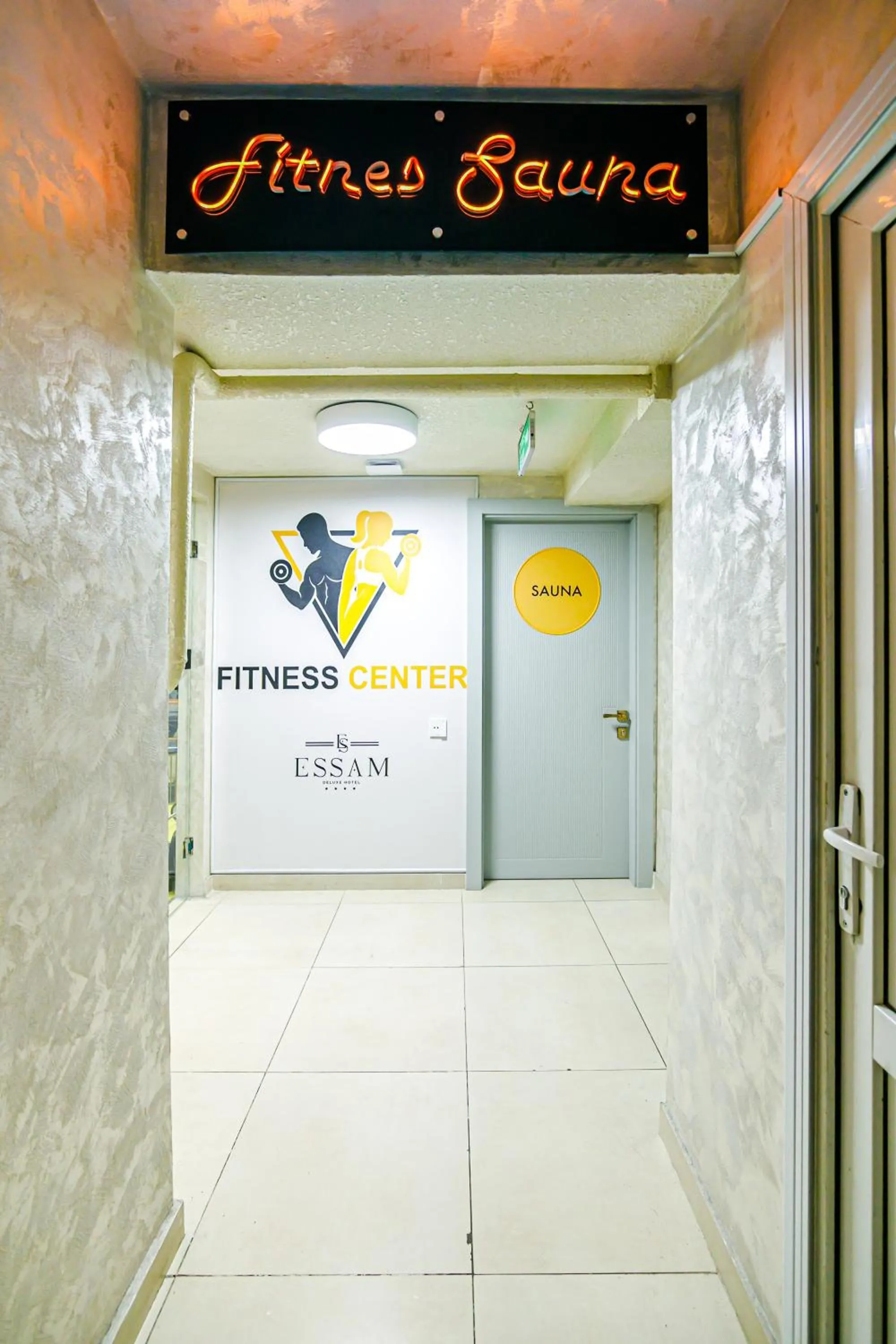 Fitness centre/facilities in Essam Deluxe Hotel