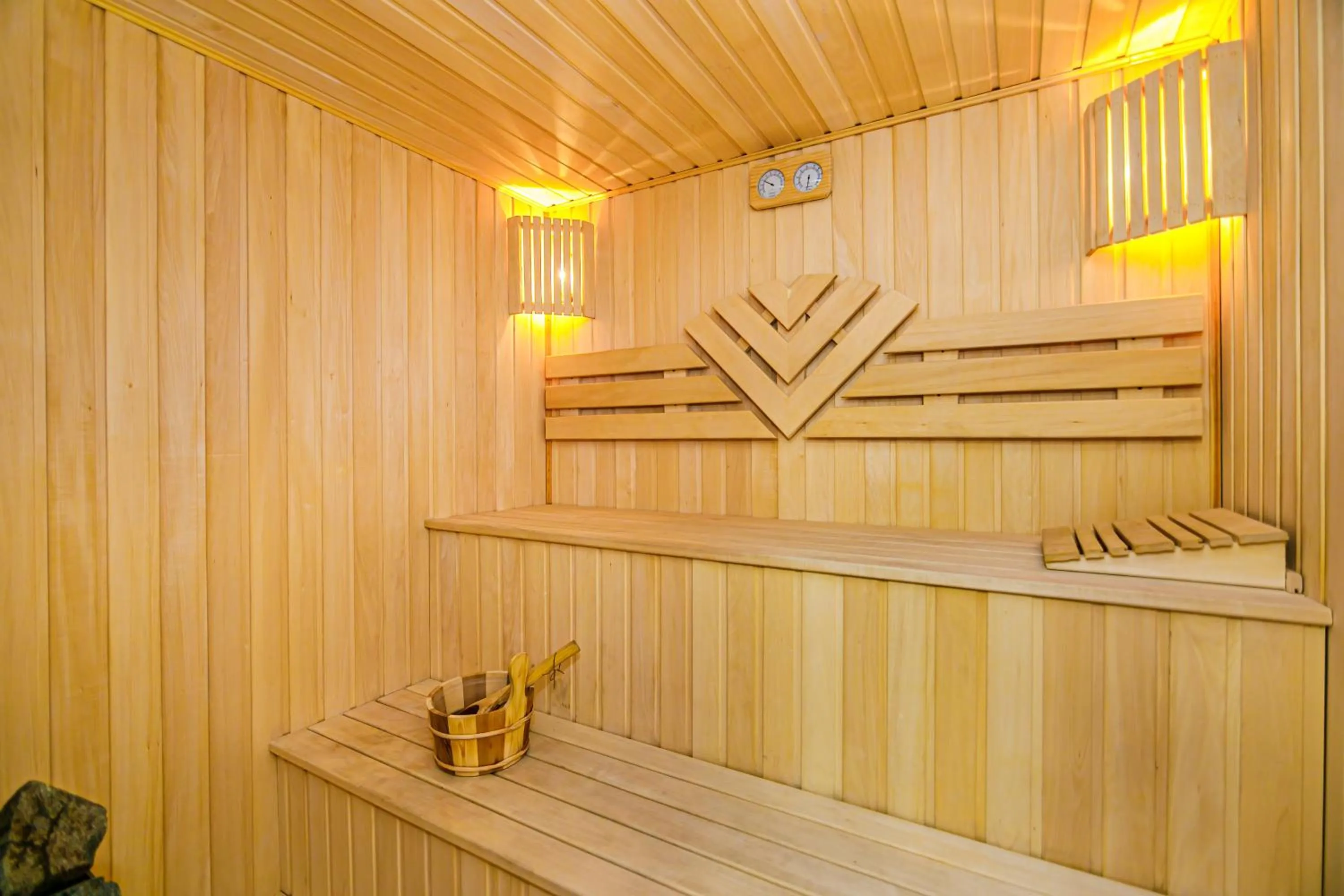 Sauna in Essam Deluxe Hotel