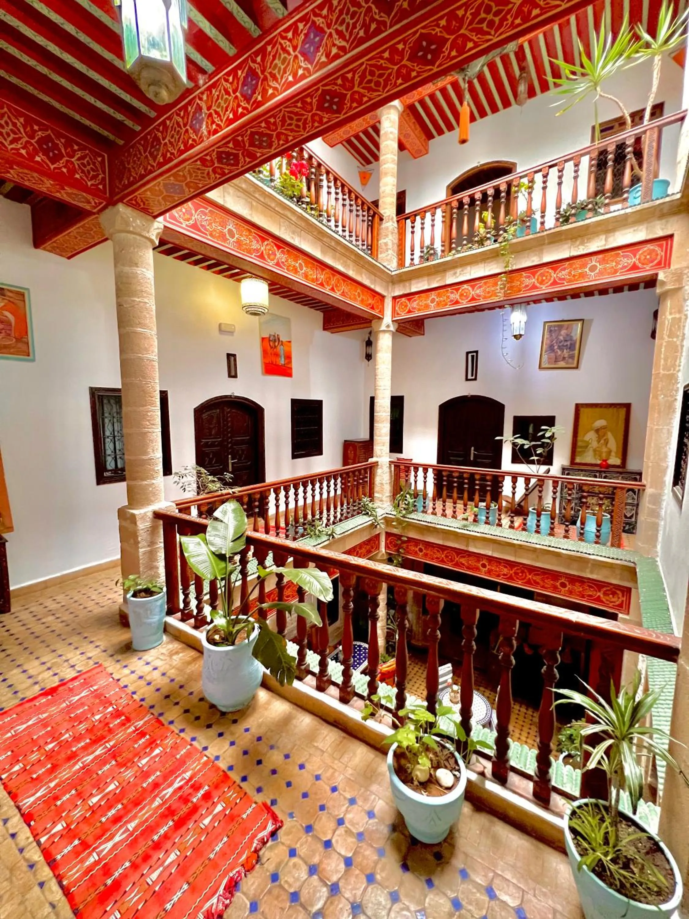 Patio in Riad Chakir Mogador