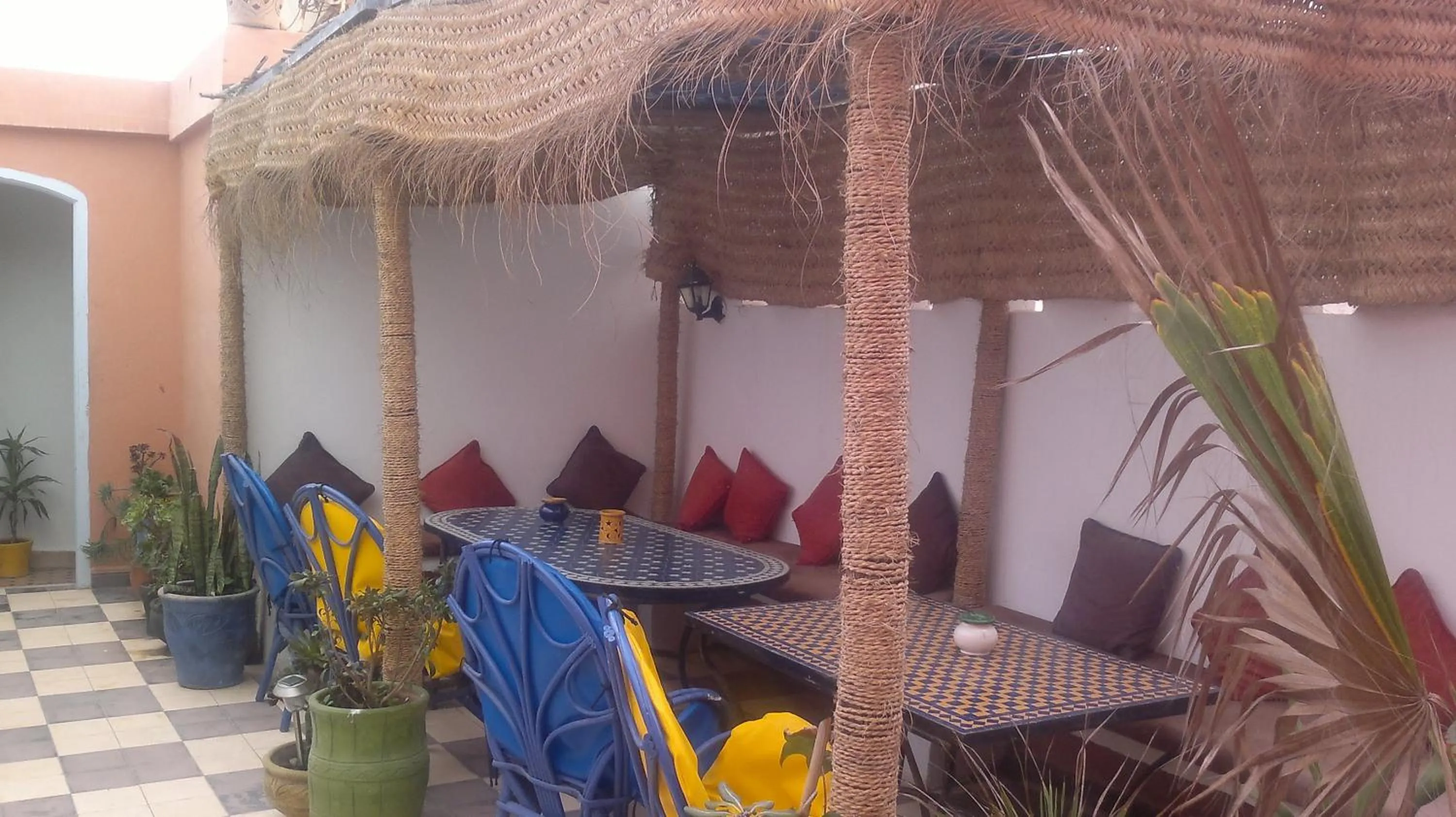 Balcony/Terrace in Riad Chakir Mogador