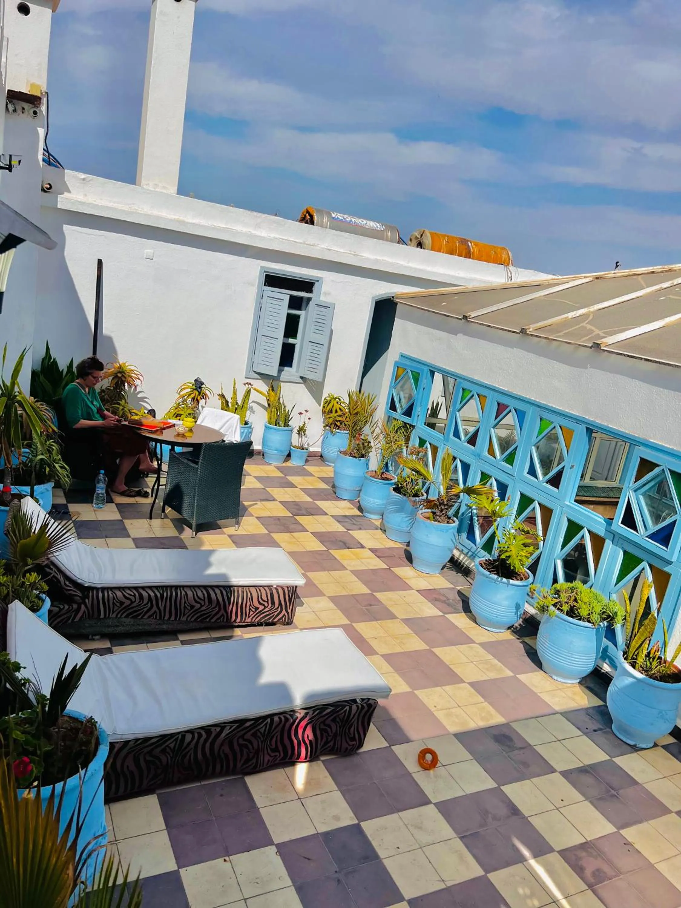 Patio in Riad Chakir Mogador