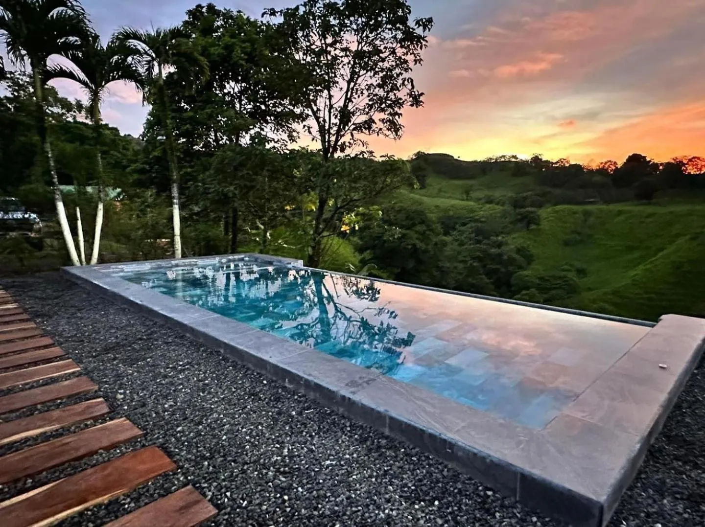 Natural landscape in Chateau Arenal Hotel & Restaurante