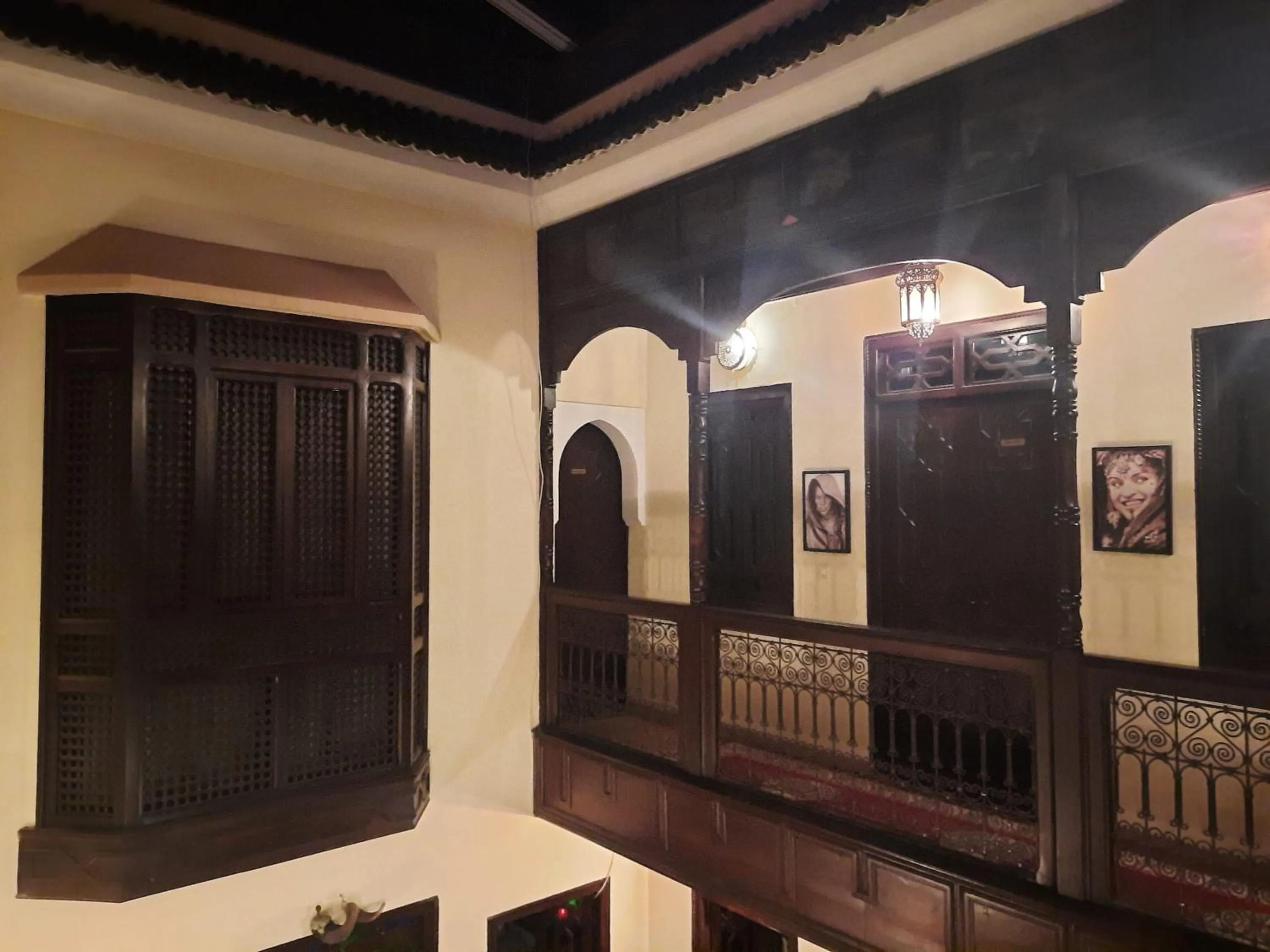 Bedroom in Riad Aubrac