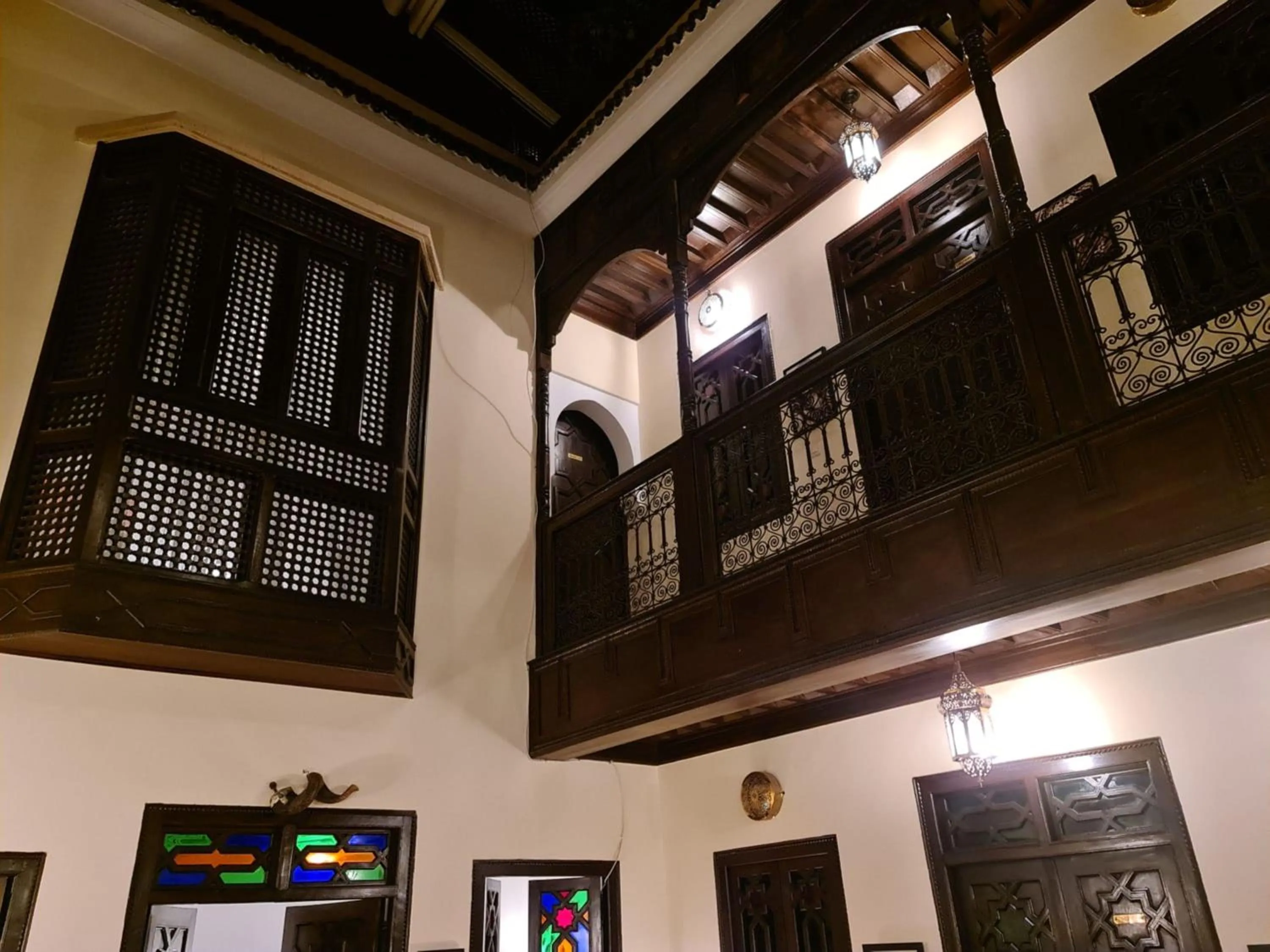 Patio in Riad Aubrac