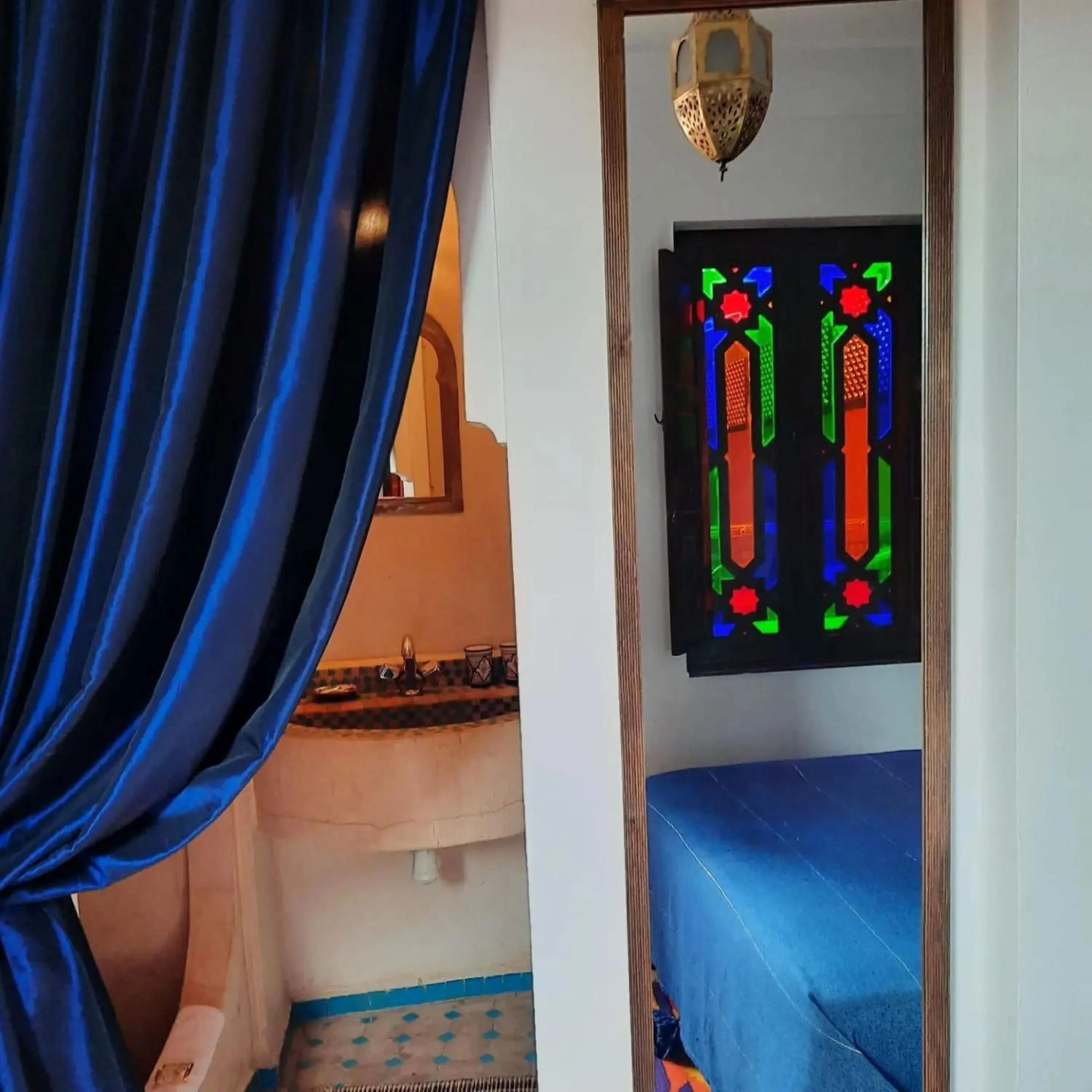 Bathroom in Riad Aubrac