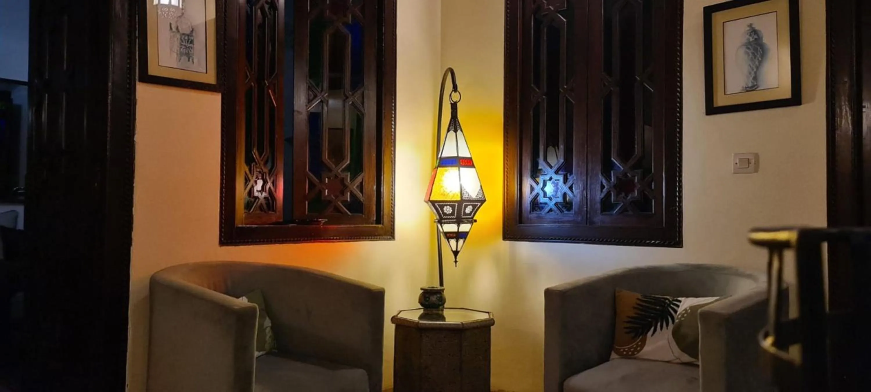 Patio in Riad Aubrac