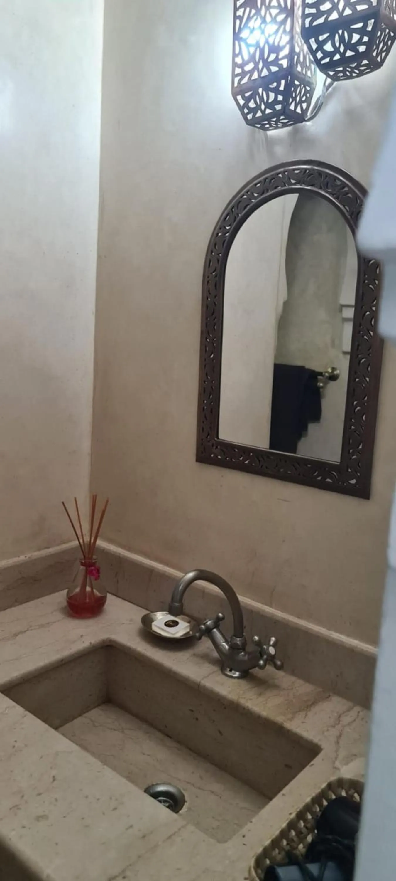 Bathroom in Riad Aubrac