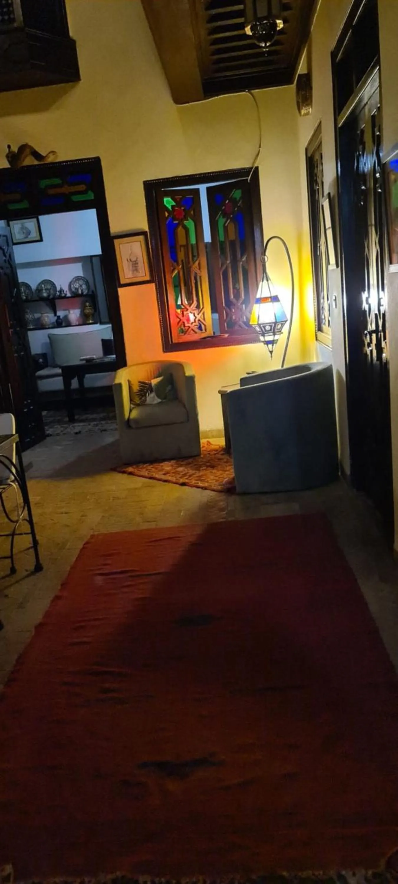 Patio in Riad Aubrac