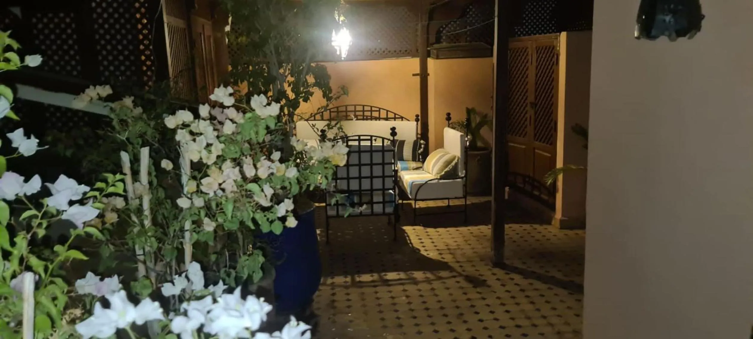 Balcony/Terrace in Riad Aubrac