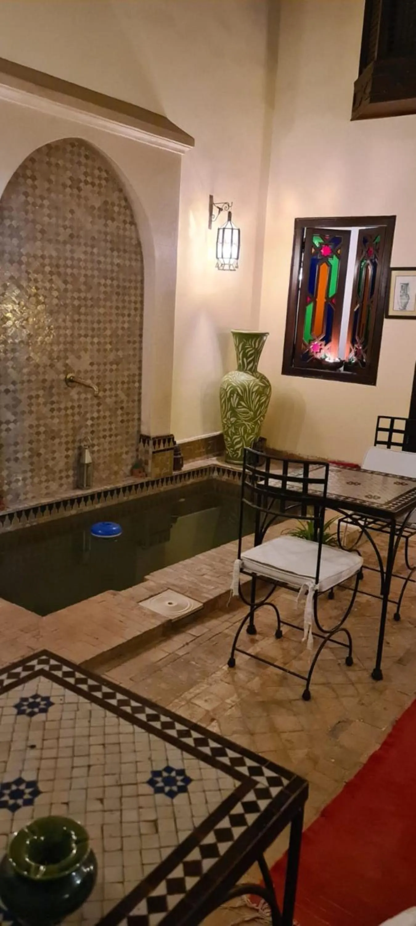 Patio in Riad Aubrac