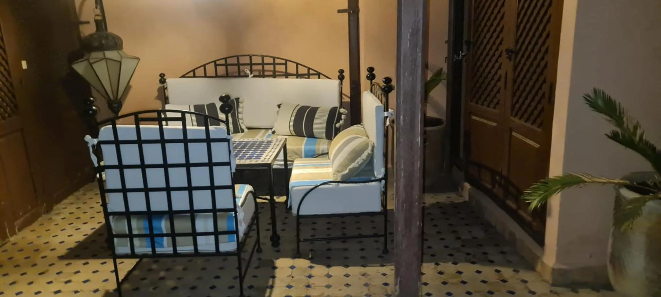 Balcony/Terrace in Riad Aubrac